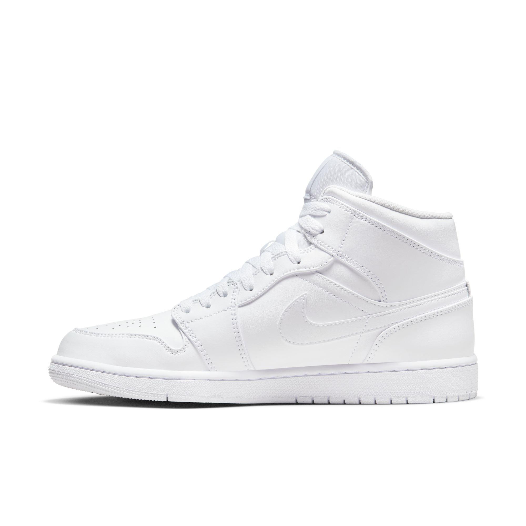 Aj1 hot sale mid white