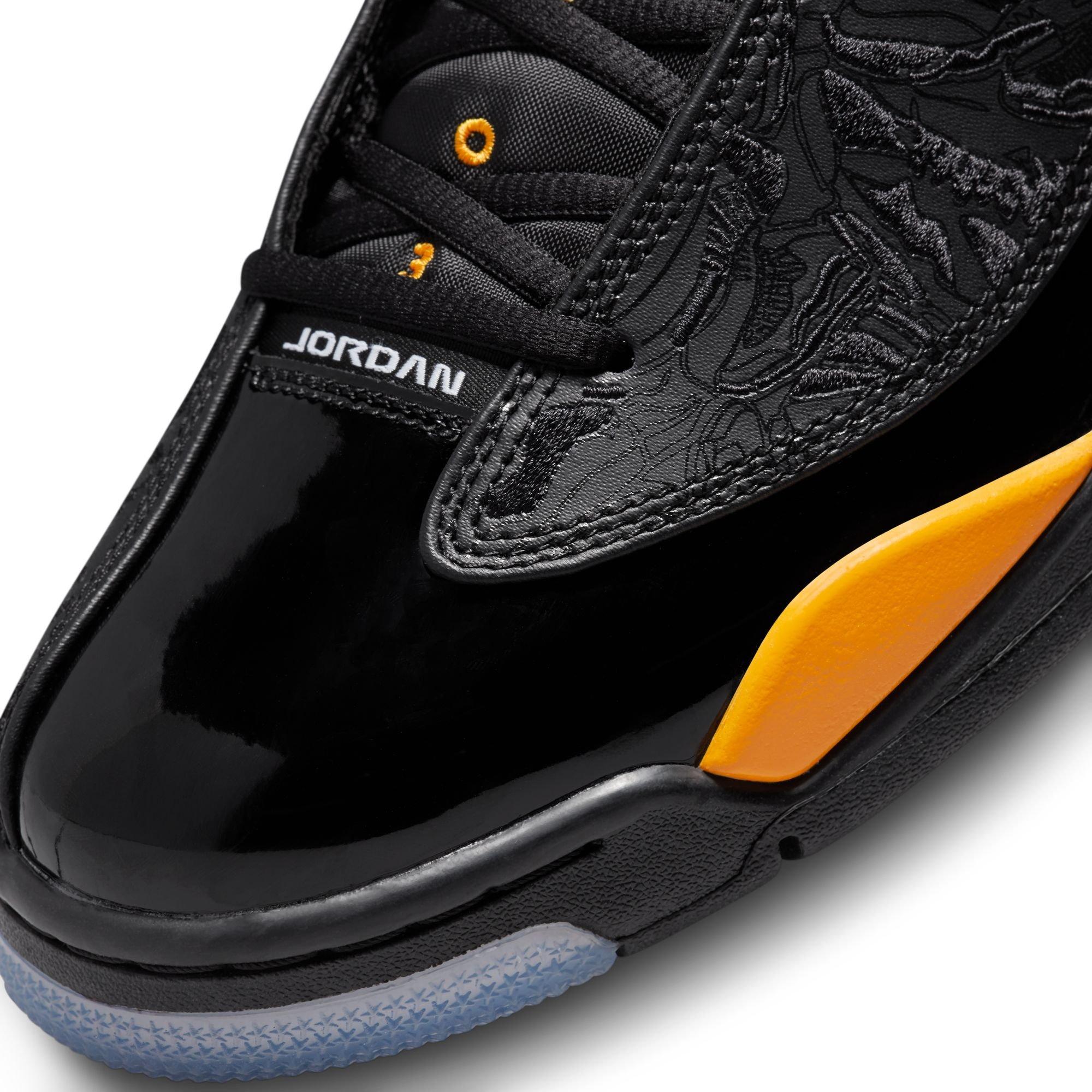 Jordan dub zero black cheap and yellow