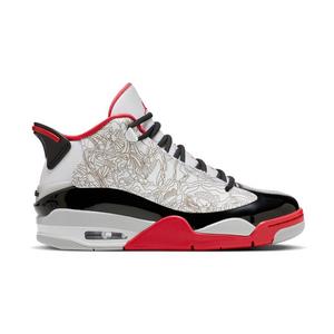 Jordan Dub Zero "Bred" Men's Shoe - WHITE/RED/BLACK