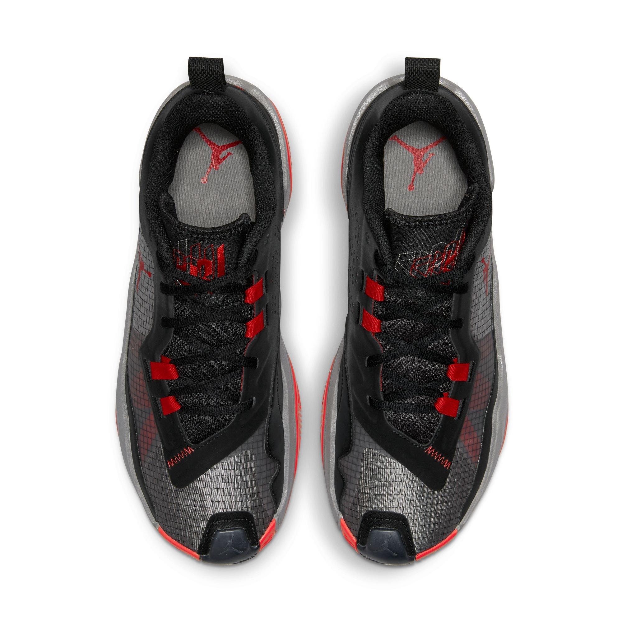 Jordan One Take 4 "Black/University Red/White/Flat Pewter" Men's Shoe - BLACK/RED/WHITE Thumbnail View 8