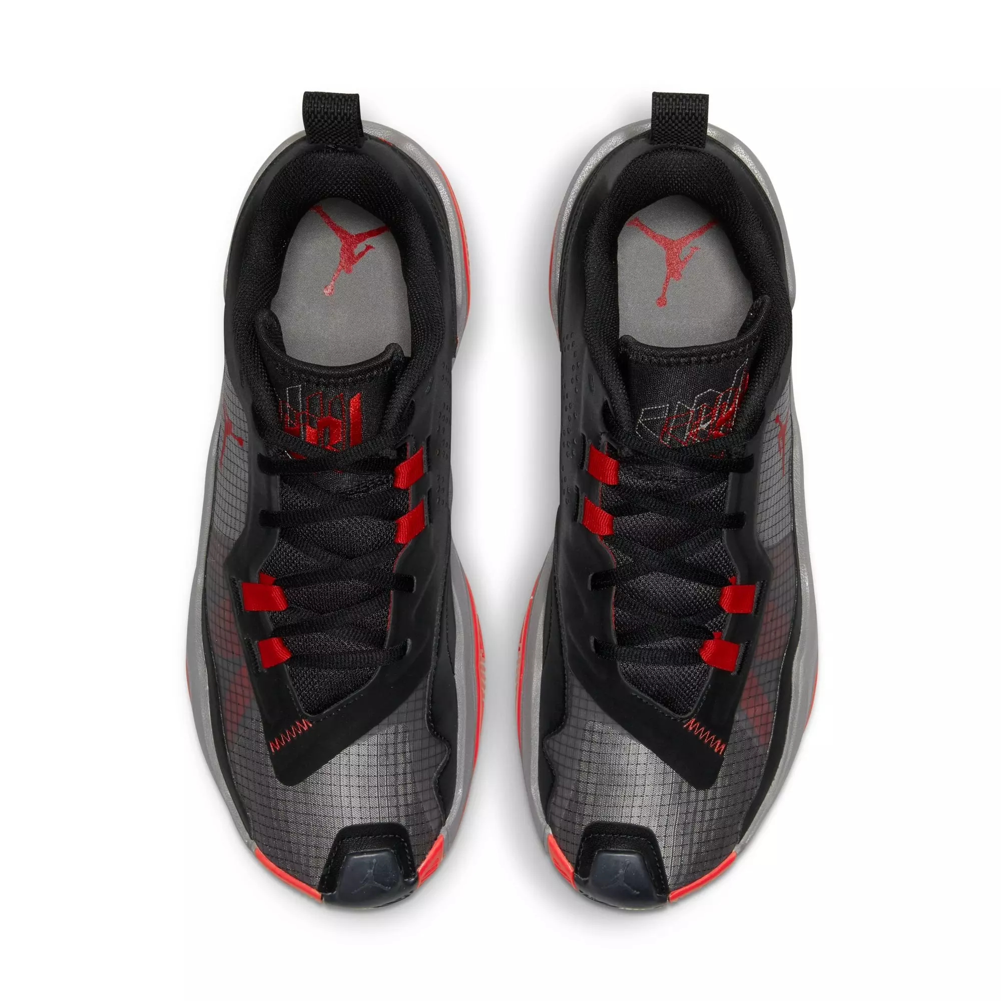 Jordan One Take 4 "Black/University Red/White/Flat Pewter" Men's Shoe - BLACK/RED/WHITE