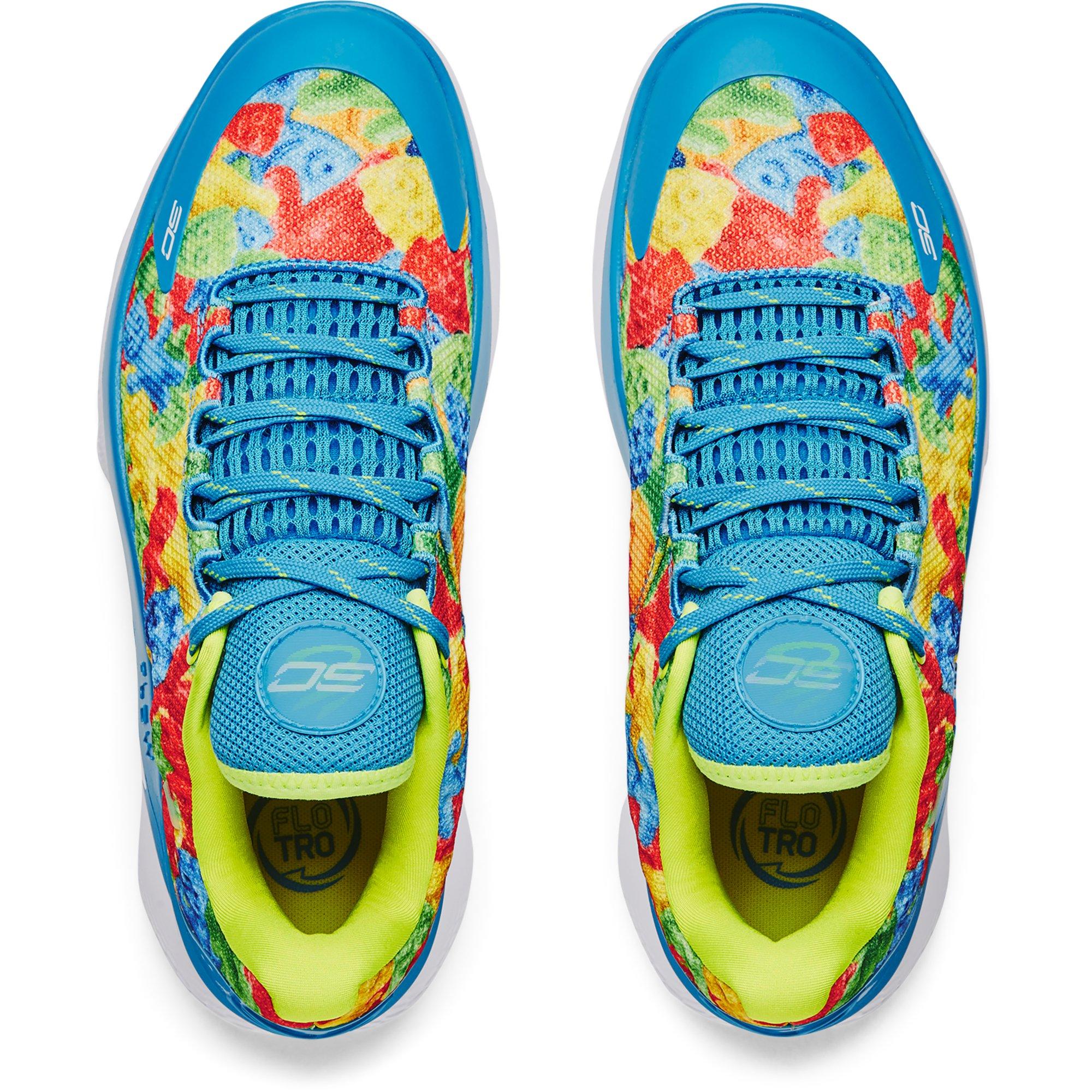 Under Armour Curry 1 Low FloTro Sour Patch Men's Basketball Shoe -  Hibbett