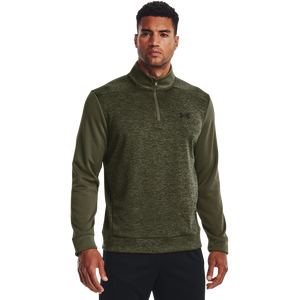 Under Armour Men's Fleece Twist 1/4-Zip Pullover-Green