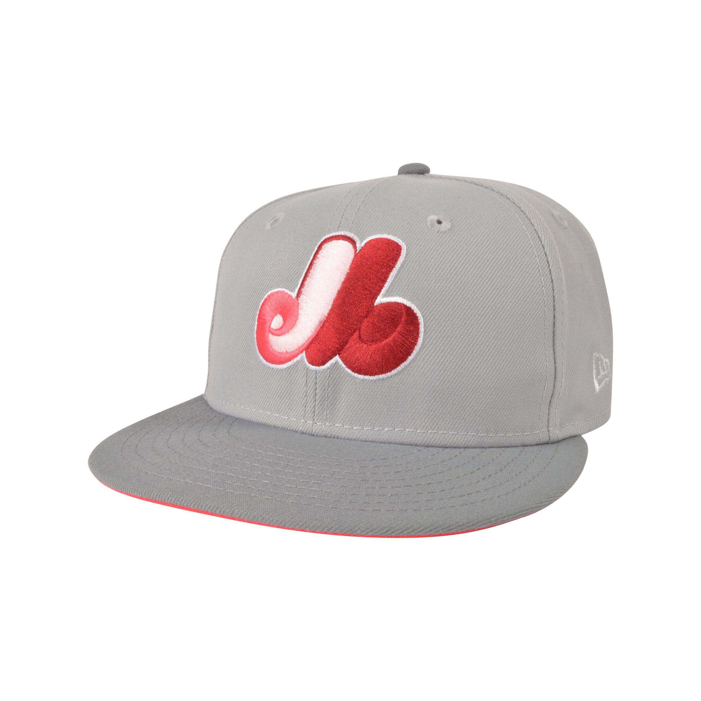 New Era, Accessories, Montreal Expos Cream Fitted Hat