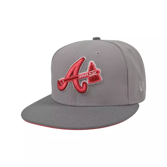 New Era Atlanta Braves Dark Green Basic 59FIFTY Fitted Hat - Hibbett