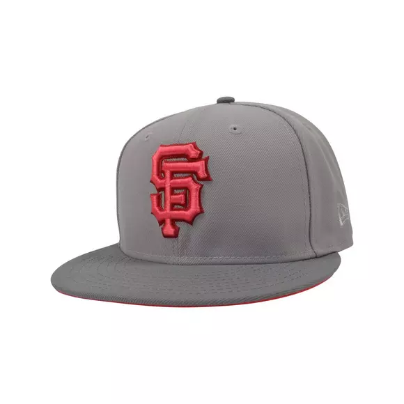 New Era San Francisco Giants Infrared Grey 59FIFTY Fitted Hat
