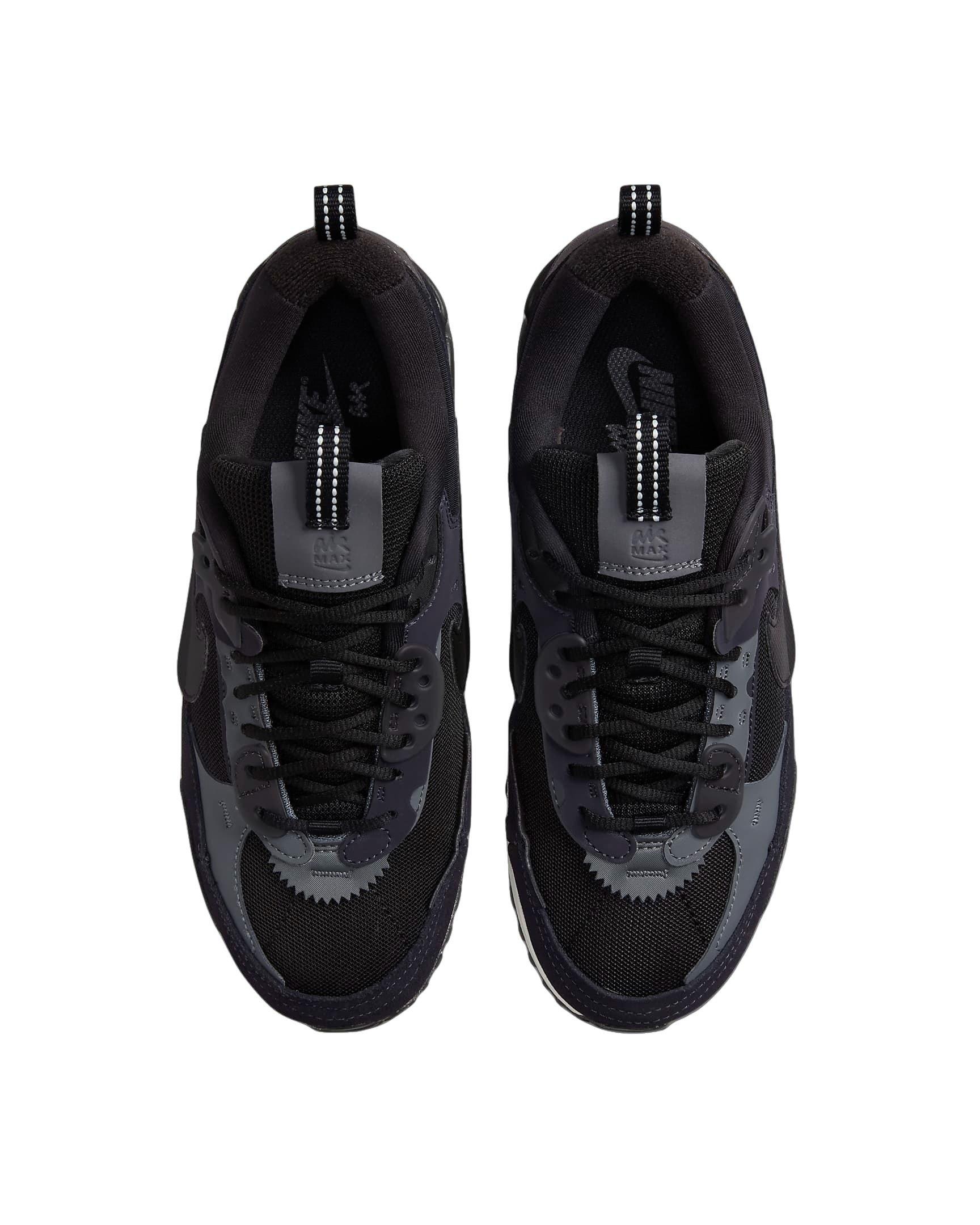 W NIKE AIR MAX 90 FUTURA (BLACK/BLACK-IRON GREY-OIL GREY)