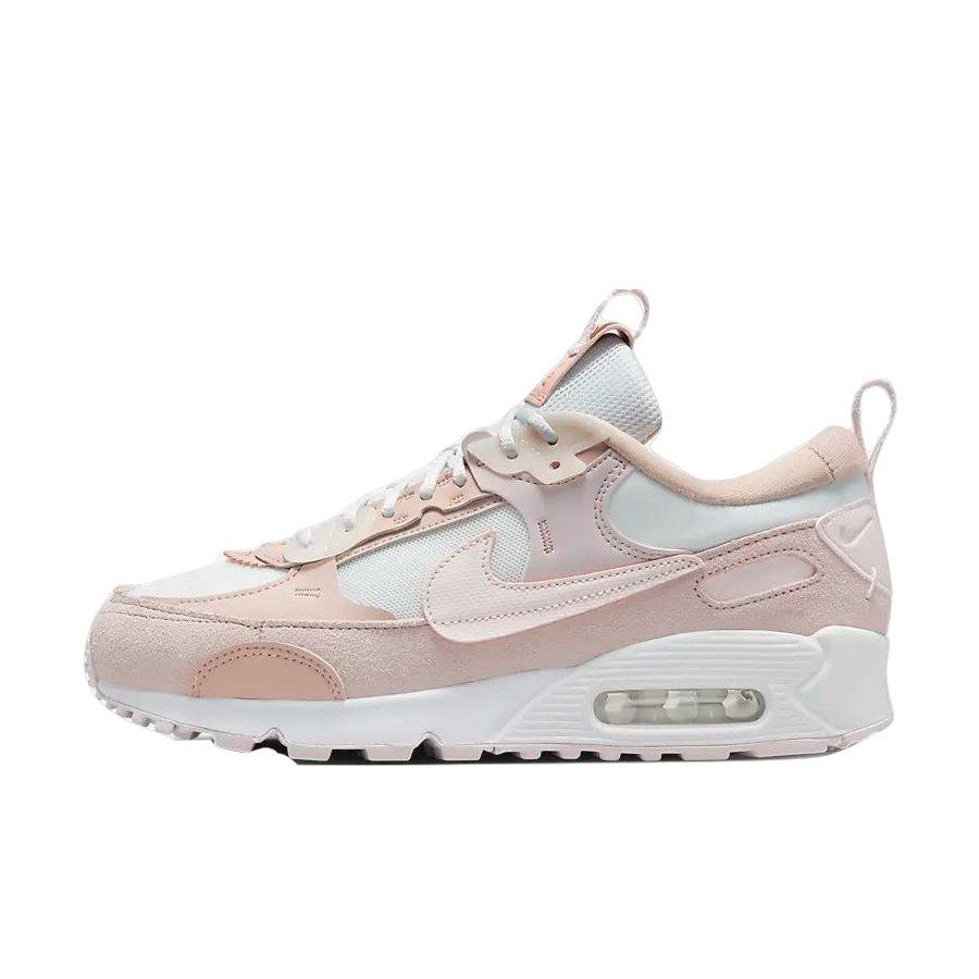 Nike Air Max 90 Futura "Summit White/Barely Rose/Pink Oxford/Light Soft Pink" Women's Shoe - WHITE/ROSE/PINK/LT PINK Thumbnail View 2