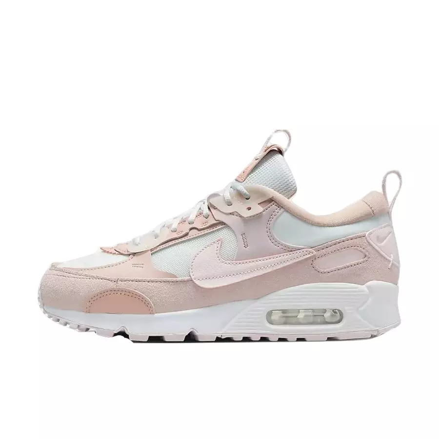 Nike Air Max 90 Futura "Summit White/Barely Rose/Pink Oxford/Light Soft Pink" Women's Shoe - WHITE/ROSE/PINK/LT PINK