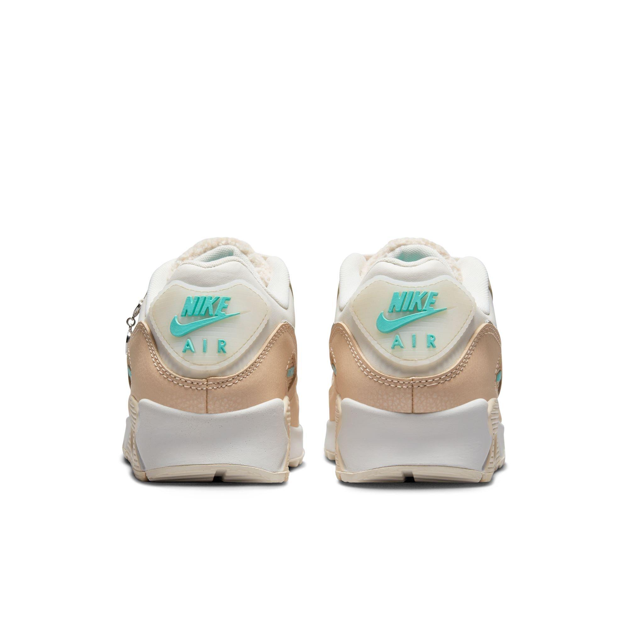 Nike Air Max 90 "Phantom/Metallic Silver/Shimmer" Women's Shoe - PHANTOM/METALLIC SILVER/SHIMMER Thumbnail View 9