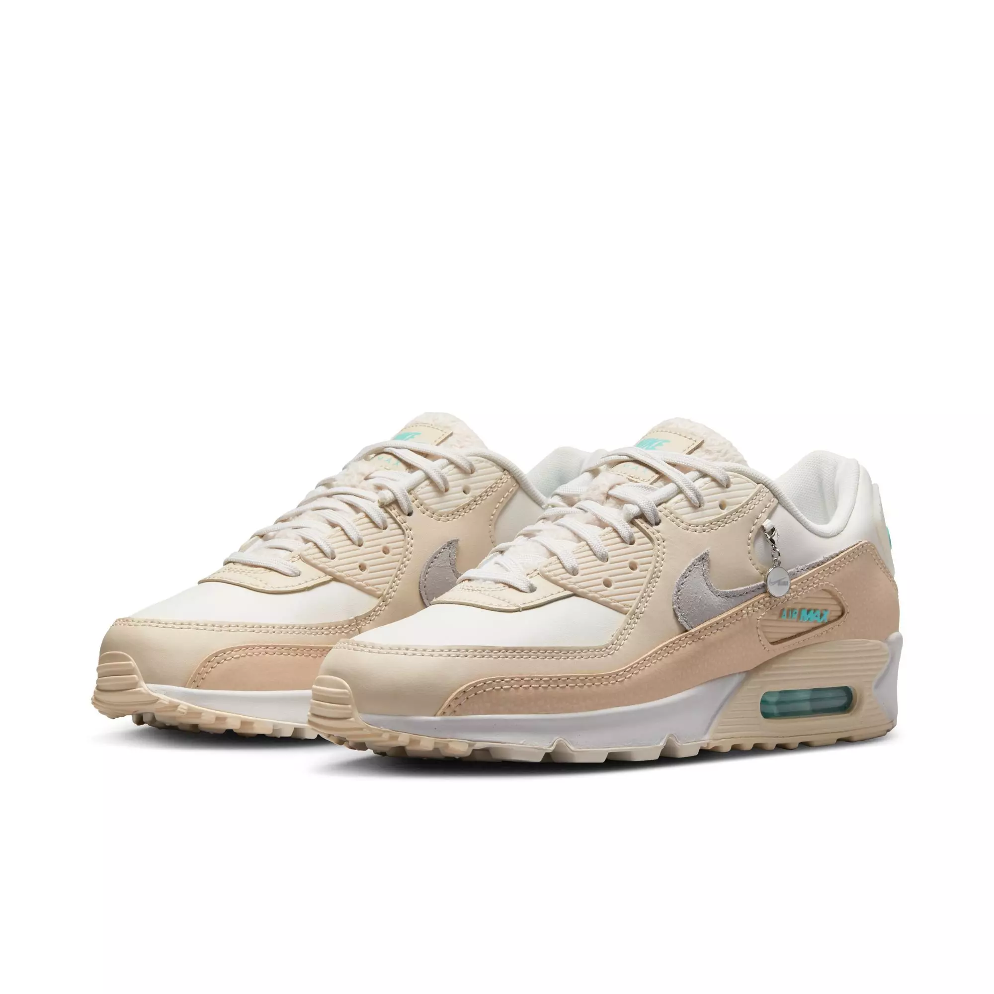 Nike Air Max 90 "Phantom/Metallic Silver/Shimmer" Women's Shoe - PHANTOM/METALLIC SILVER/SHIMMER