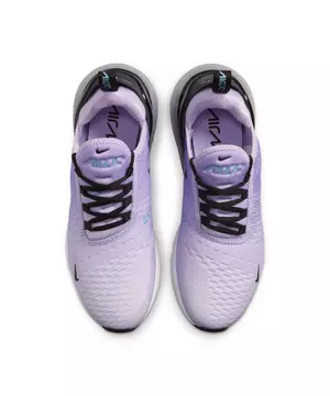 Nike Air Max 270 Sneaker in Lilac, Black, University Blue
