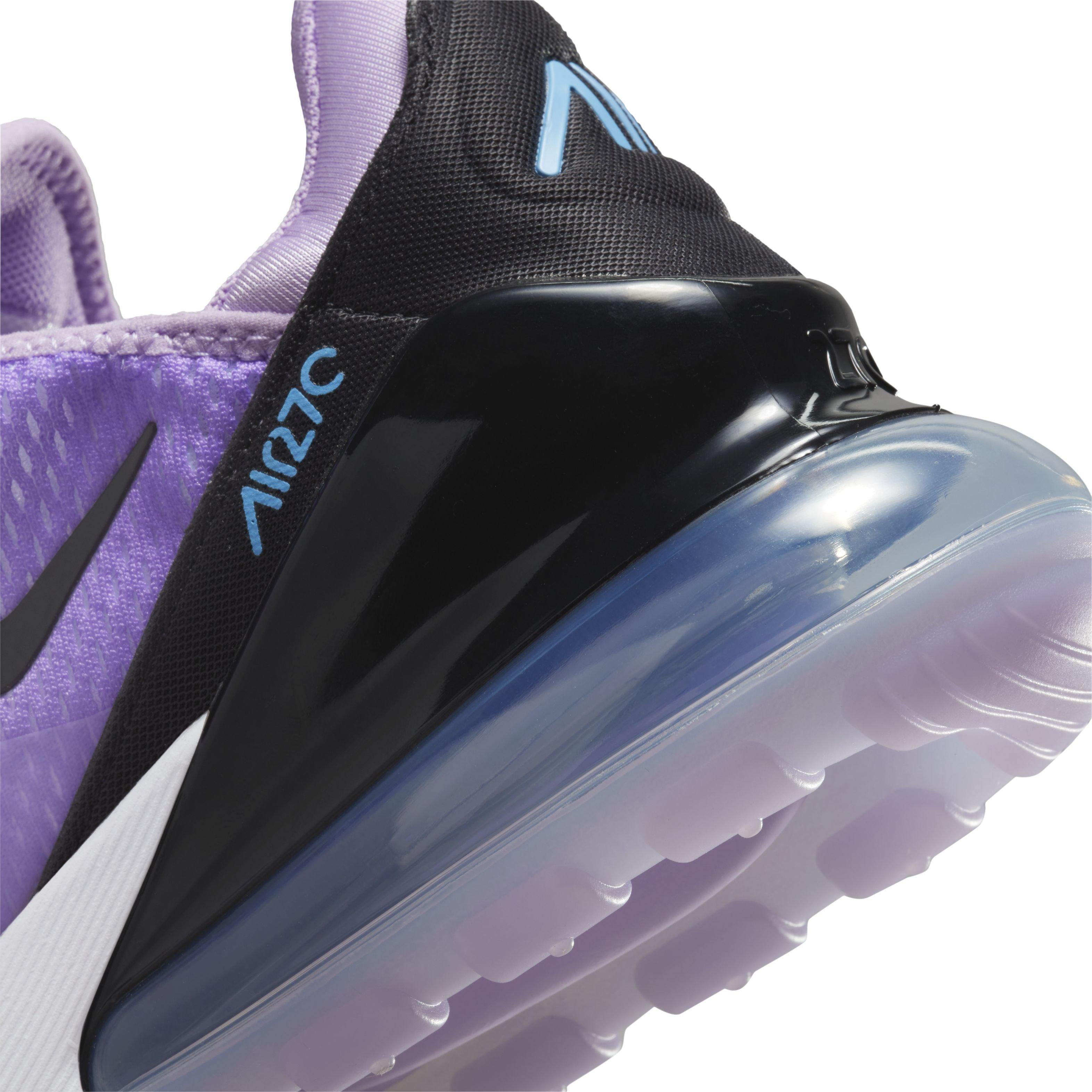 Nike Air Max 270 Lilac/Black/University Blue sneakers - ShopStyle  Trainers & Athletic Shoes