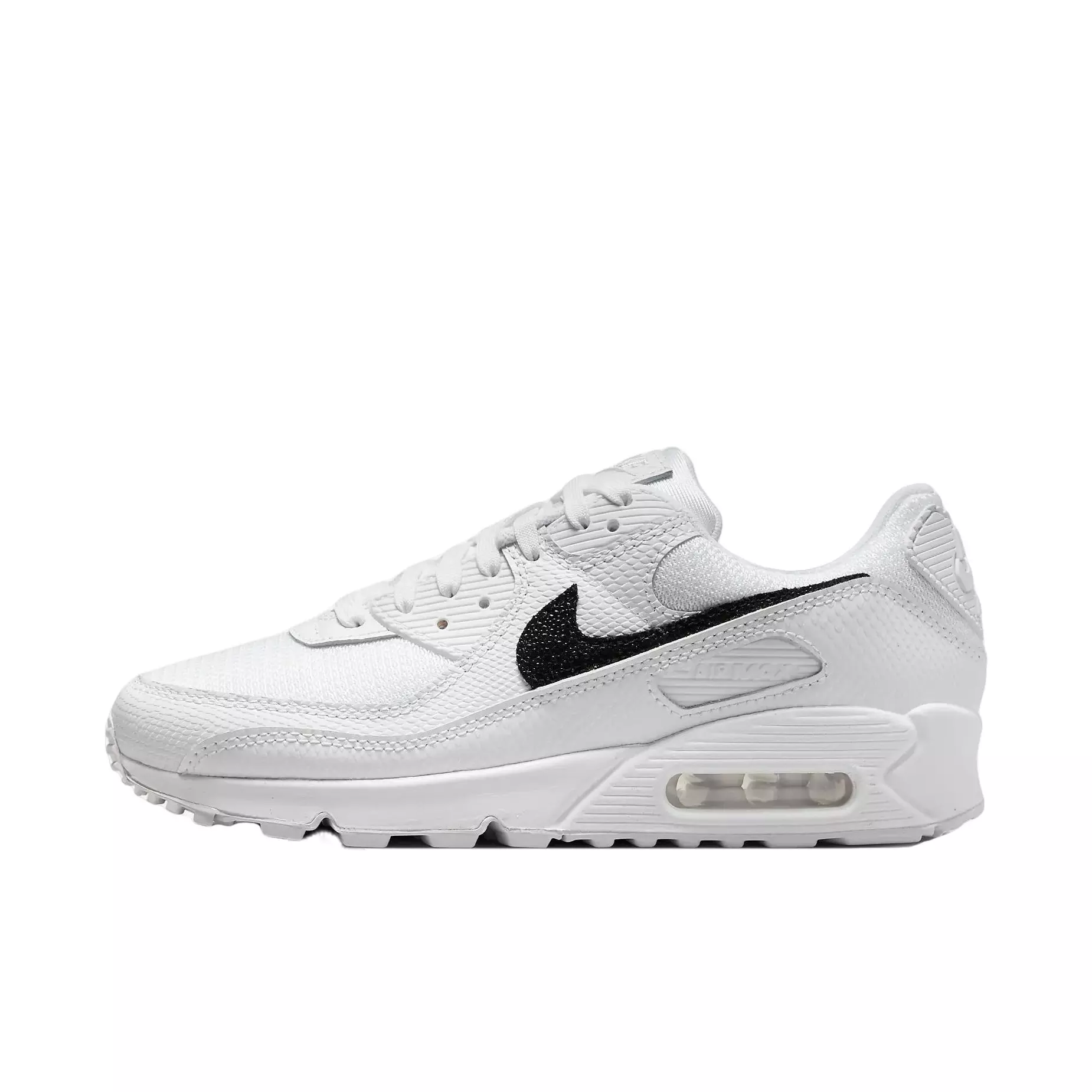 Nike Air Max 90 "White/Black" Women's Shoe - WHITE/BLACK