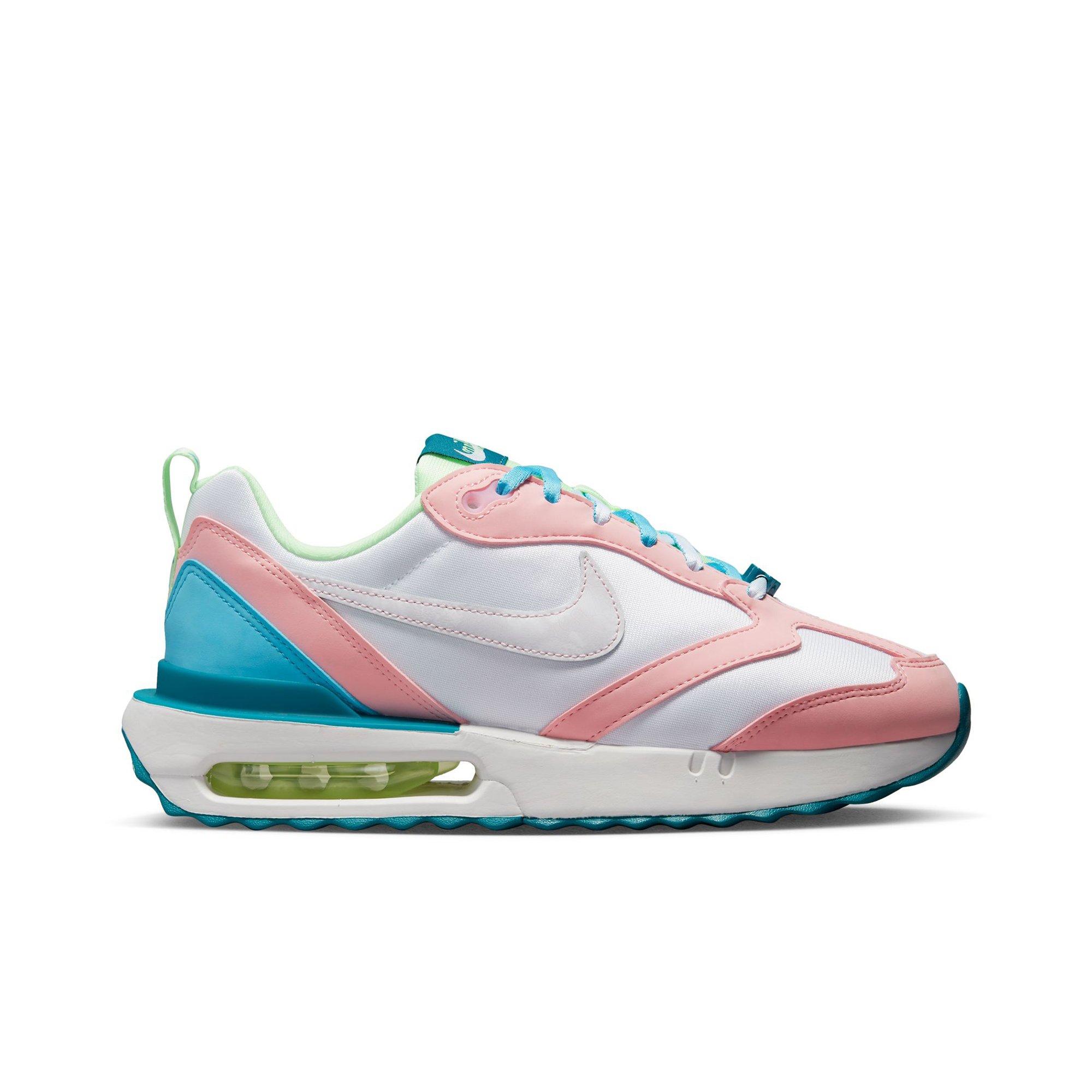 Nike Air Max Dawn "White/Med Soft Pink/Baltic Blue" Women's Shoe - WHITE/BLUE/PINK Thumbnail View 1
