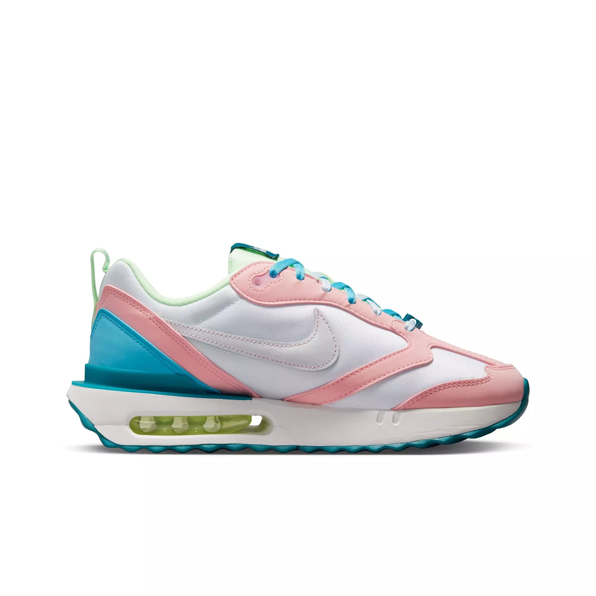 Nike Air Max Dawn "White/Med Soft Pink/Baltic Blue" Women's Shoe - WHITE/BLUE/PINK