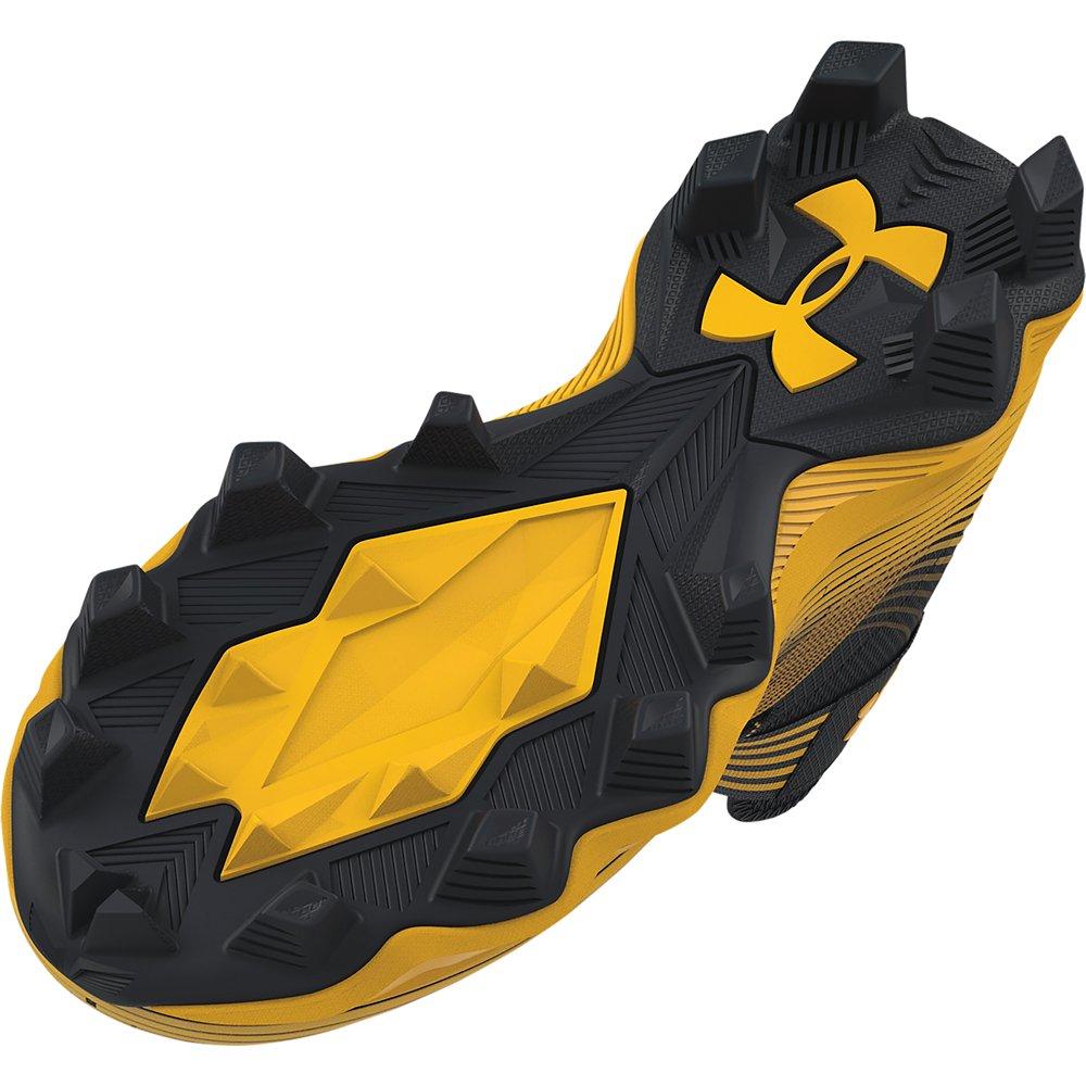 Black and yellow under cheap armour cleats