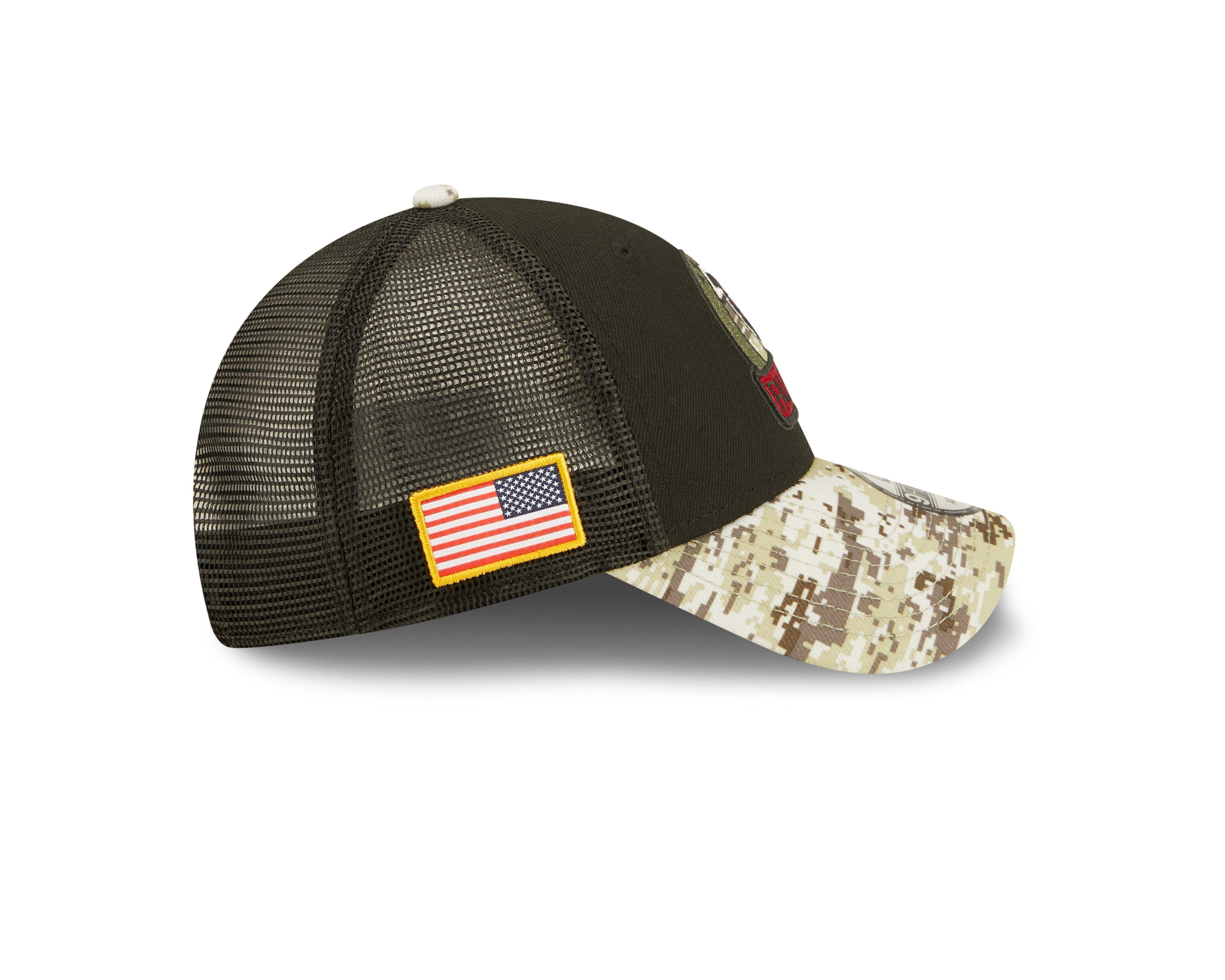 Atlanta Falcons New Era 2021 Salute To Service Trucker 9FORTY