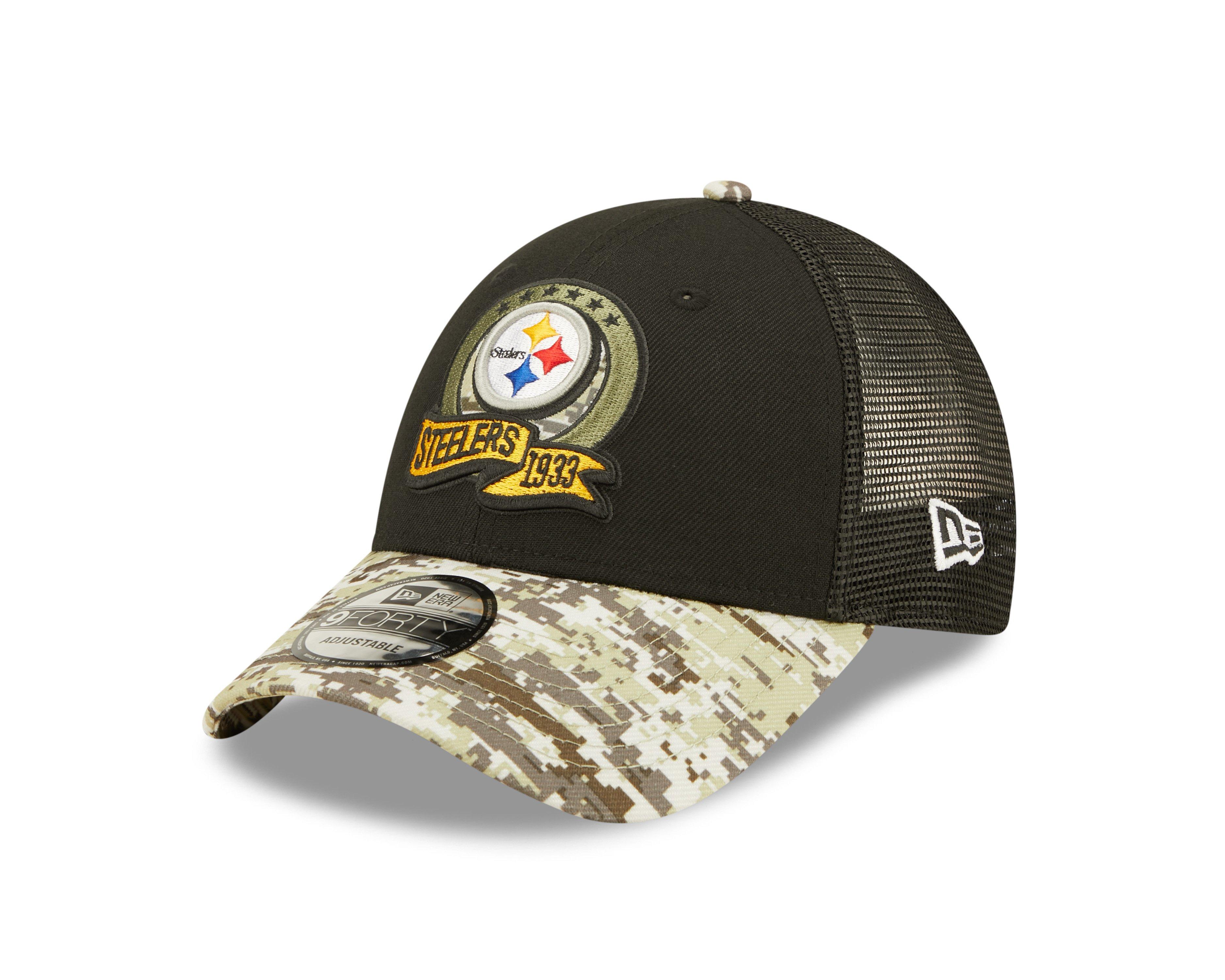 Men's Pittsburgh Steelers Pro Standard Gold/Black 2Tone Snapback Hat