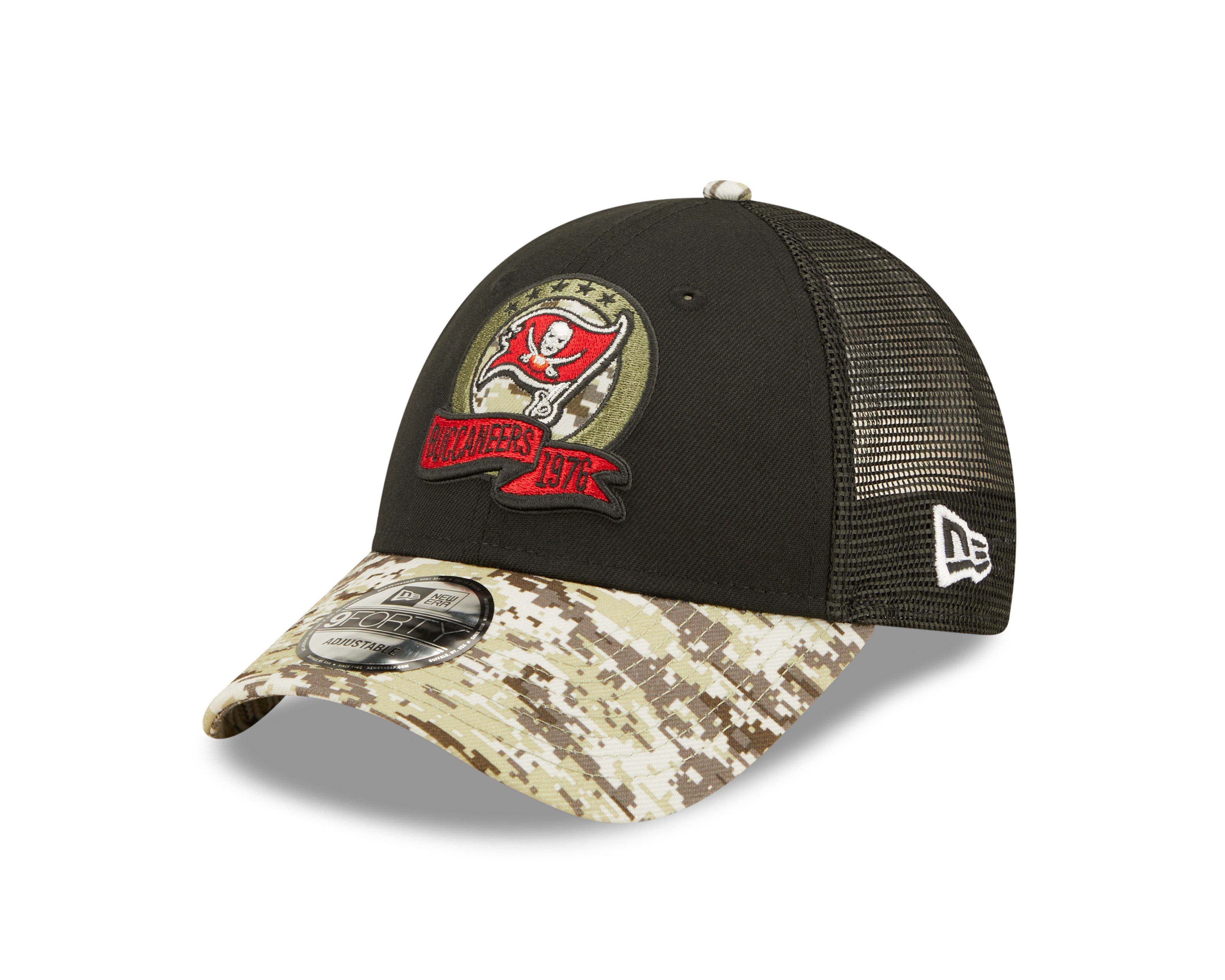 New Era Men's Tampa Bay Buccaneers Tear Team Color 9Fity Adjustable Trucker Hat - One Size Each