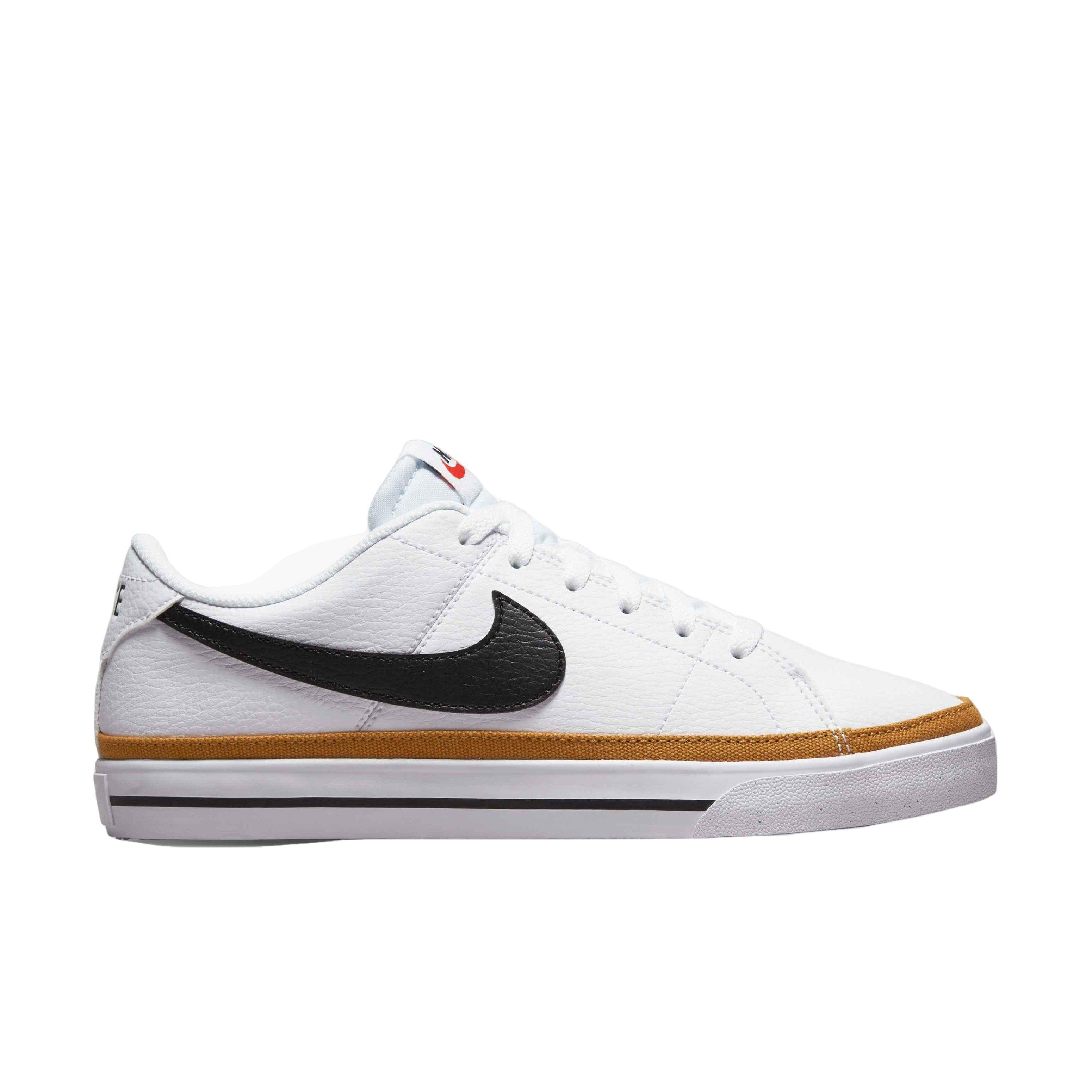 Nike Court Legacy Next Nature "White/Black/Desert Ochre/Team Orange" Women's Shoe - WHITE/BLACK/OCHRE/ORANGE Thumbnail View 1