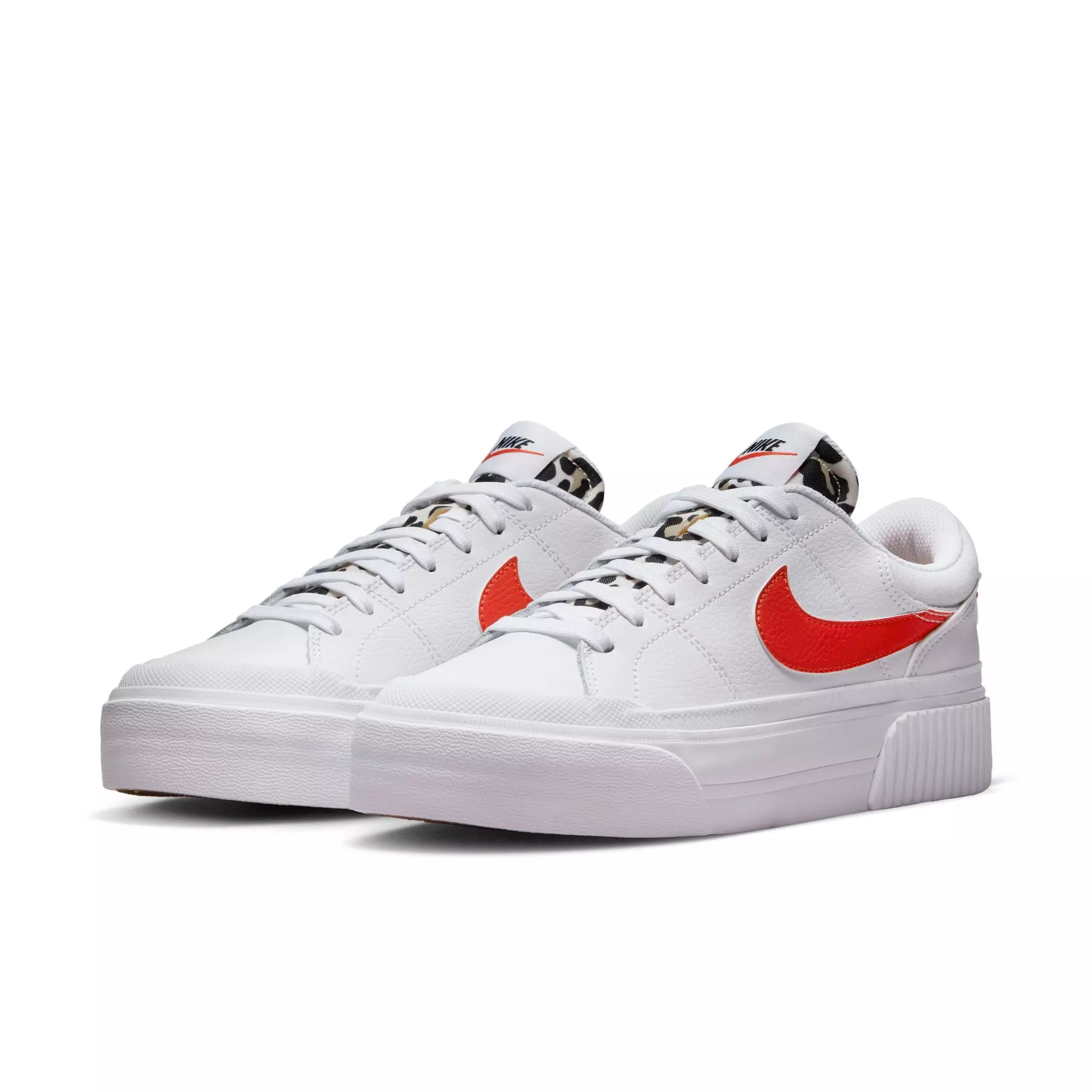 Nike Court Legacy Lift "White/Team Orange" Women's Shoe - WHITE/ORANGE