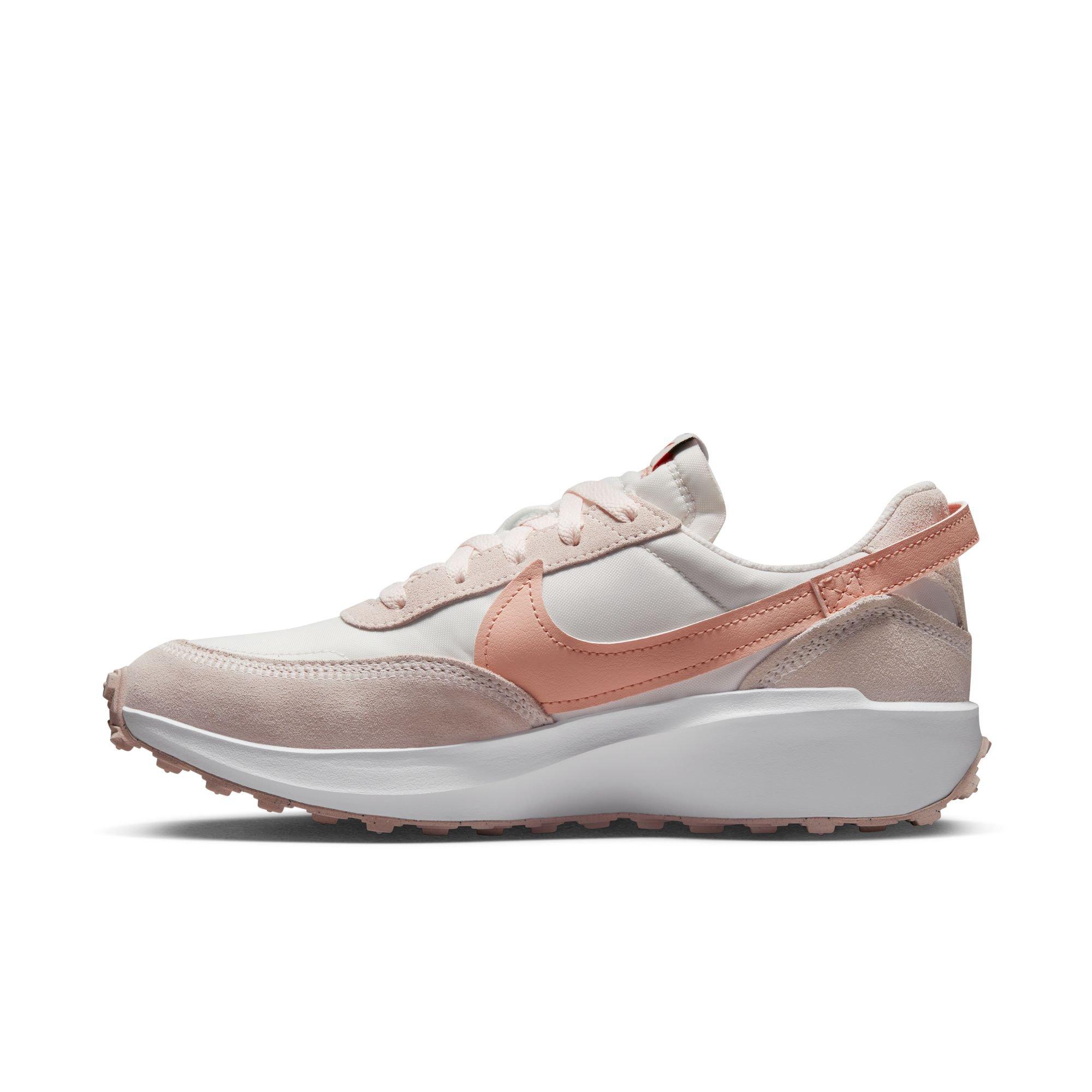 Nike Waffle Debut "Light Soft Pink/Arctic Orange" Women's Shoe - PINK/WHITE Thumbnail View 3