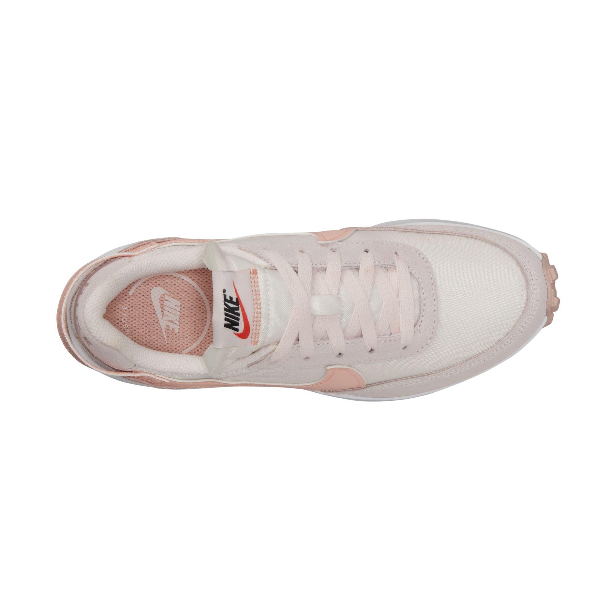 Nike Waffle Debut "Light Soft Pink/Arctic Orange" Women's Shoe - PINK/WHITE Thumbnail View 13