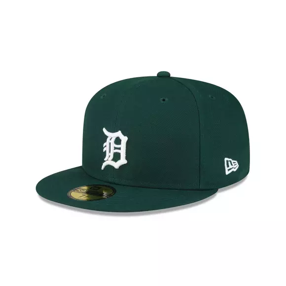 New Era Detroit Tigers Dark Green Basic 59FIFTY Fitted Hat