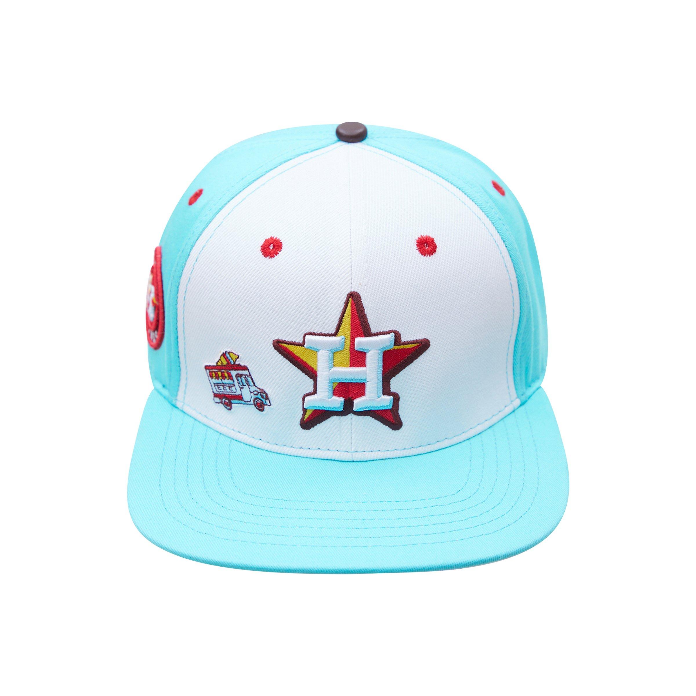 Pro Standard Houston Astros Off White Yellow Undervisor Snapback Hat -  Hibbett