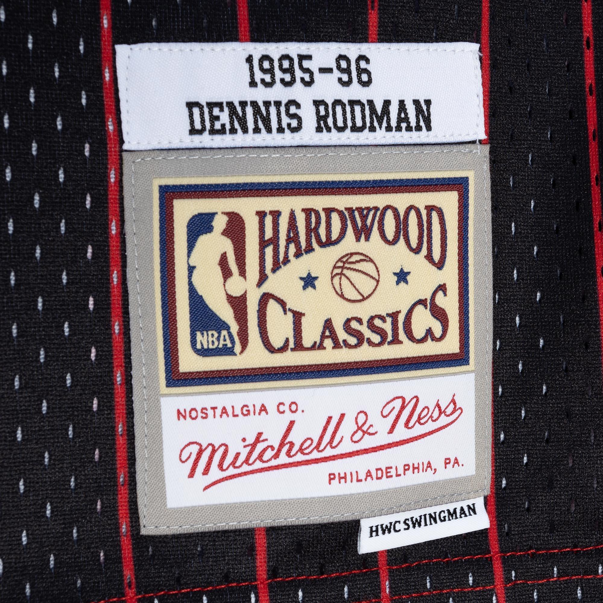 Mitchell & Ness Men's Chicago Bulls Dennis Rodman 1995 Split