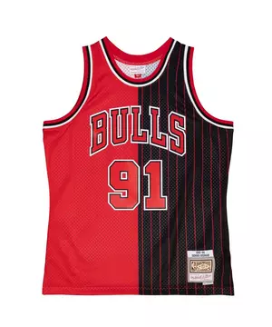 Mitchell & Ness, Shirts, Chicago Bulls Mitchell Ness Jersey 9 Dennis Rodman  Blue Mens Xl Basketball