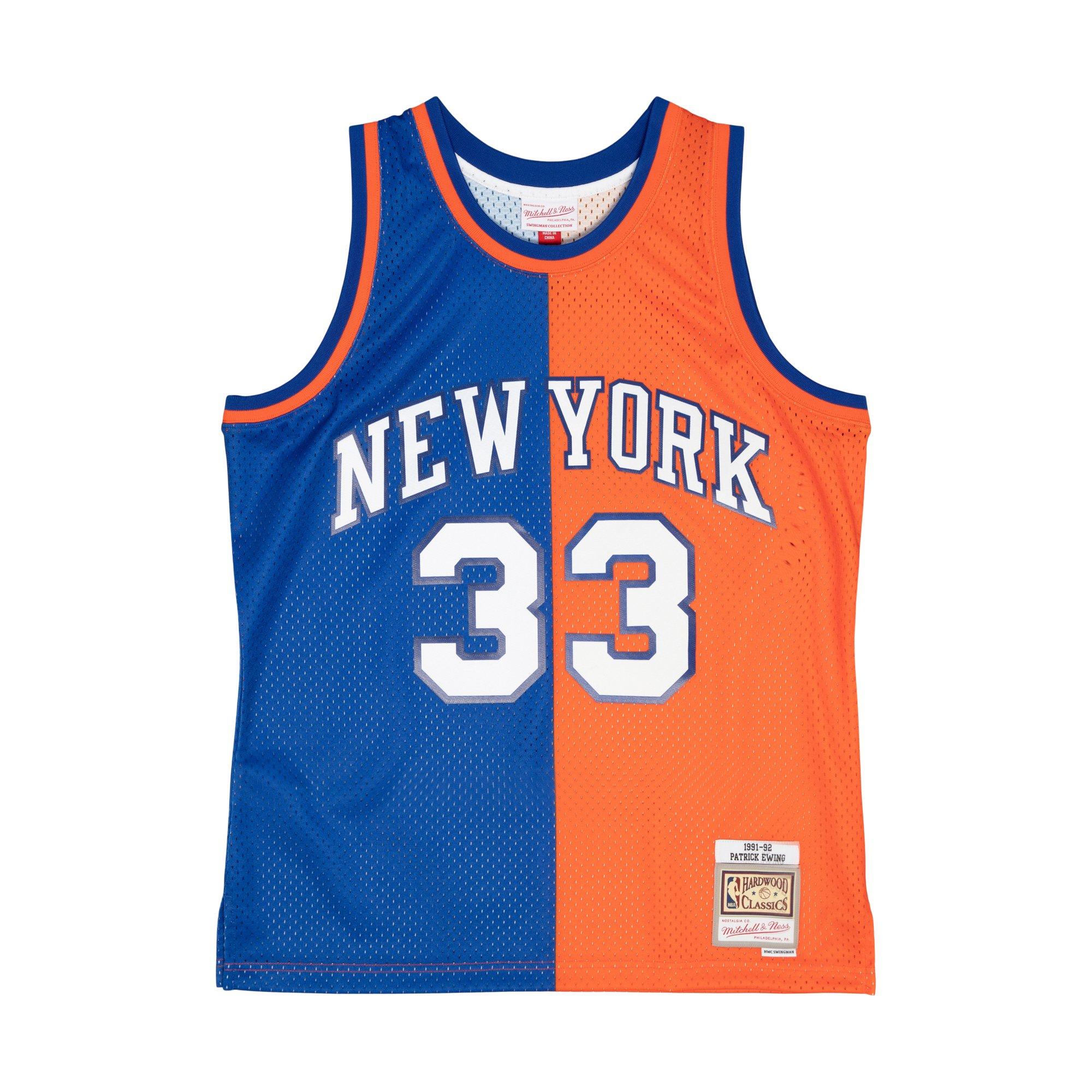 Vintage New York Knicks Patrick Ewing Authentic Reebok Jersey 