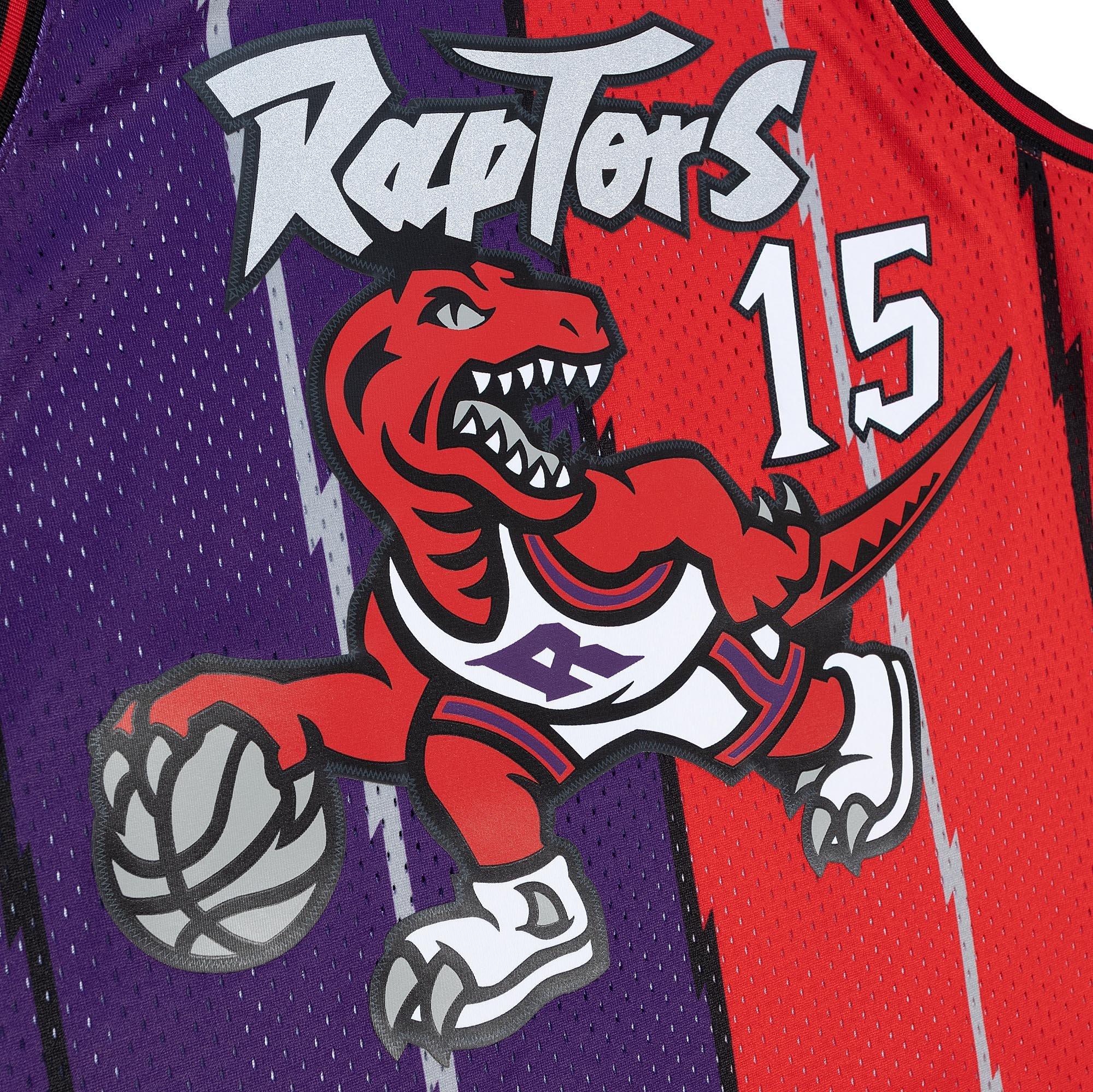 Toronto Raptors Vince Carter Champion Purple Jersey - 5 Star Vintage