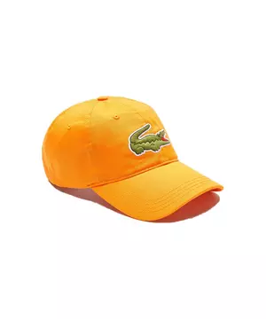 Lacoste Croc Logo Adjustable Hat Orange