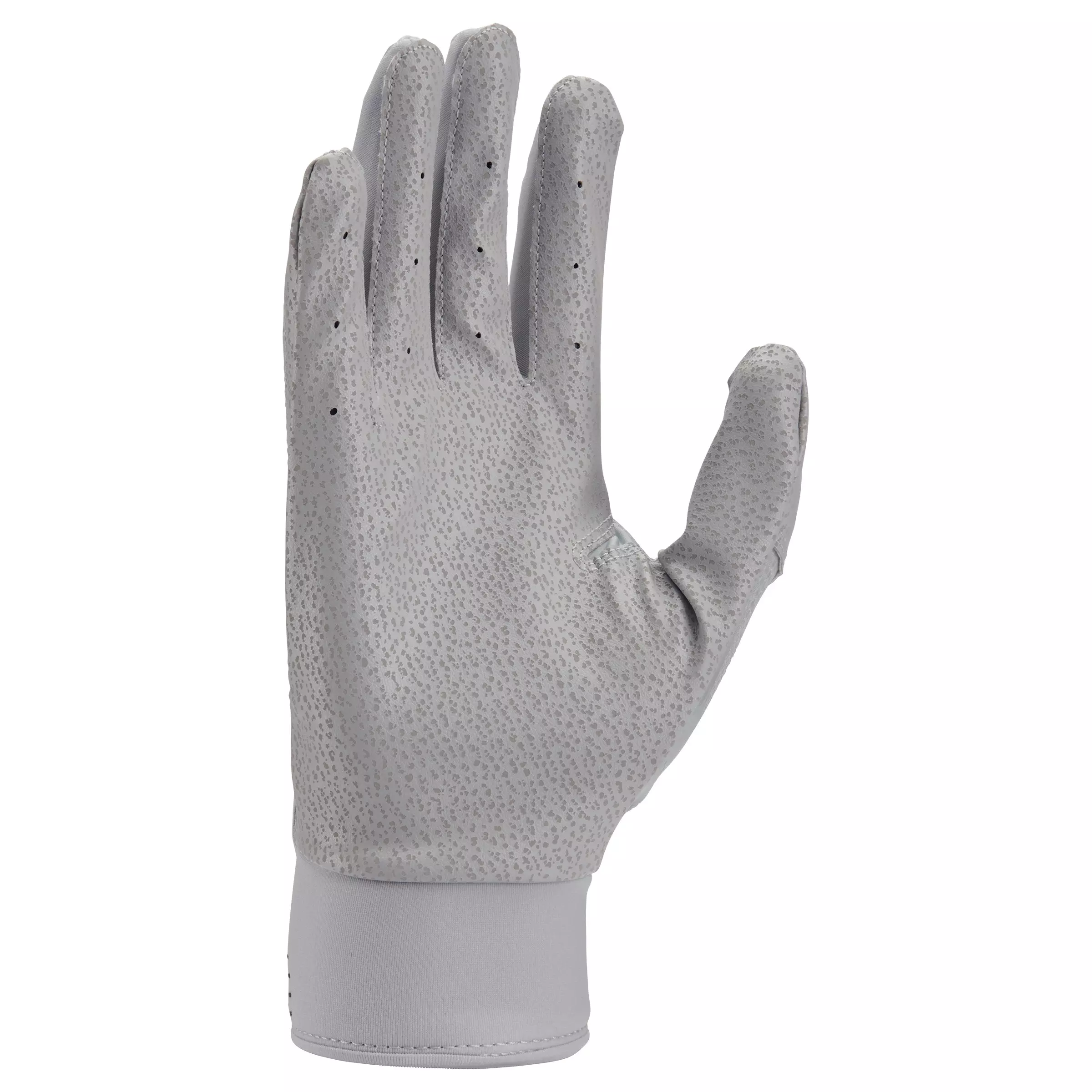 Nike Alpha Baseball Batting Gloves - Grey/Black - GREY/BLACK