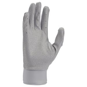 Nike Alpha Baseball Batting Gloves - Grey/Black