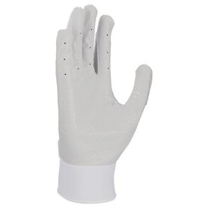 Nike Alpha Baseball Batting Gloves - White