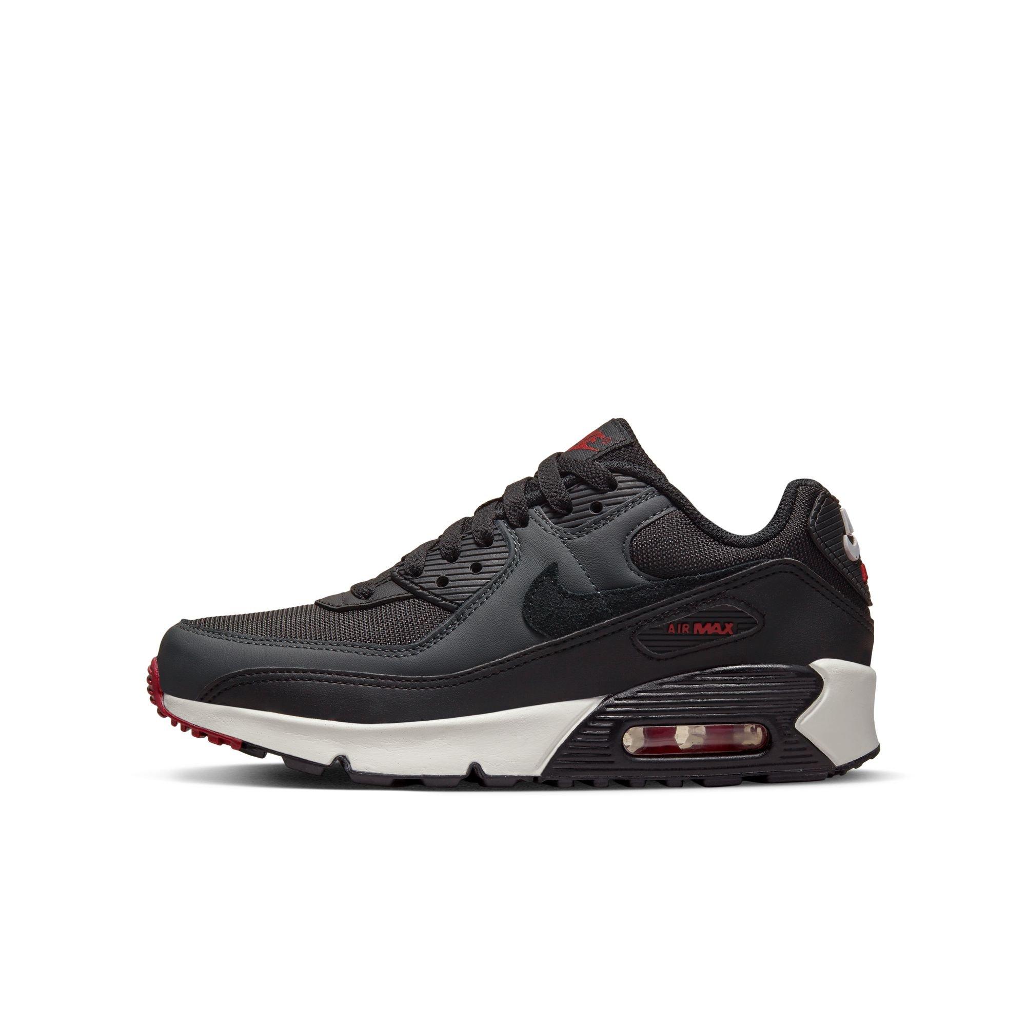 Nike Airmax 90 Lt Iron Gray/Univ Red/Summit White (Grade School) sz 6Y