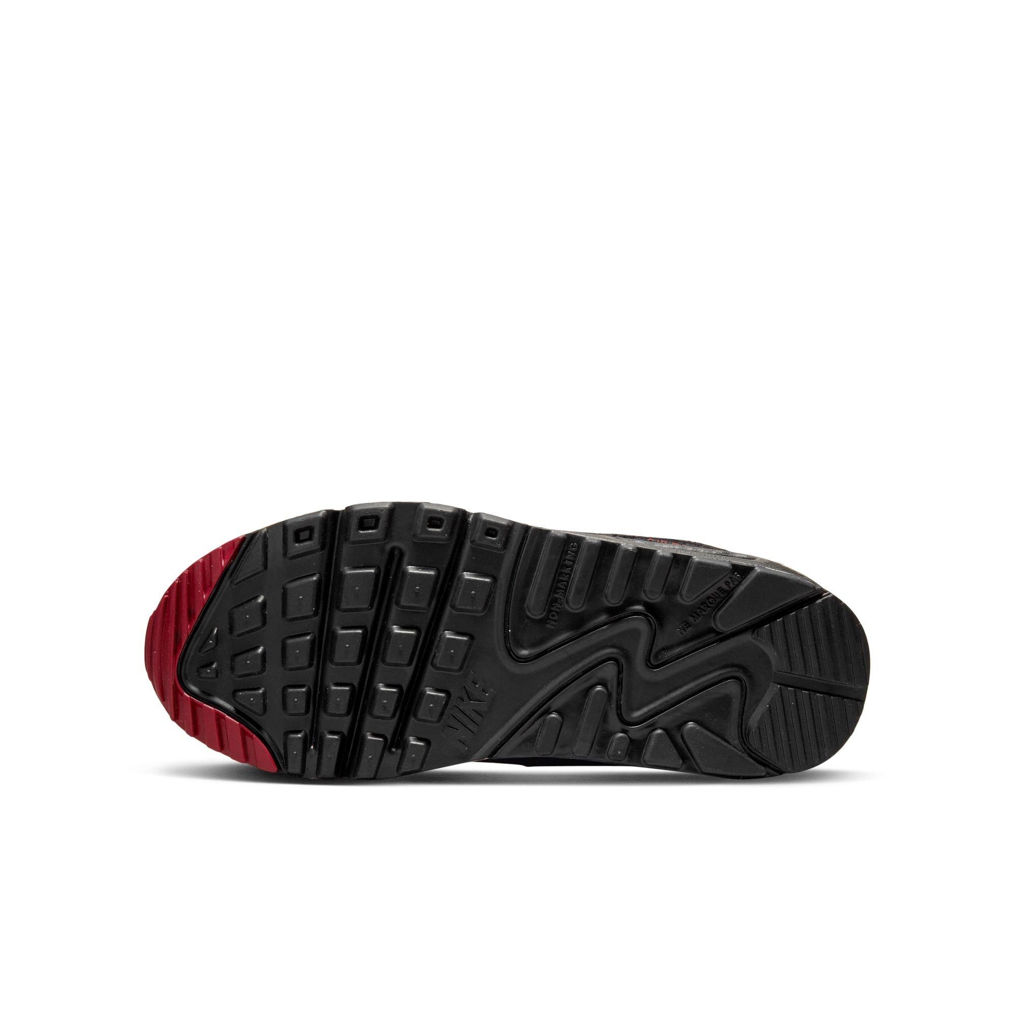 Nike Air Max 90 LTR Grade School Boys' Anthracite/Black/Team Red/Summit White Shoe