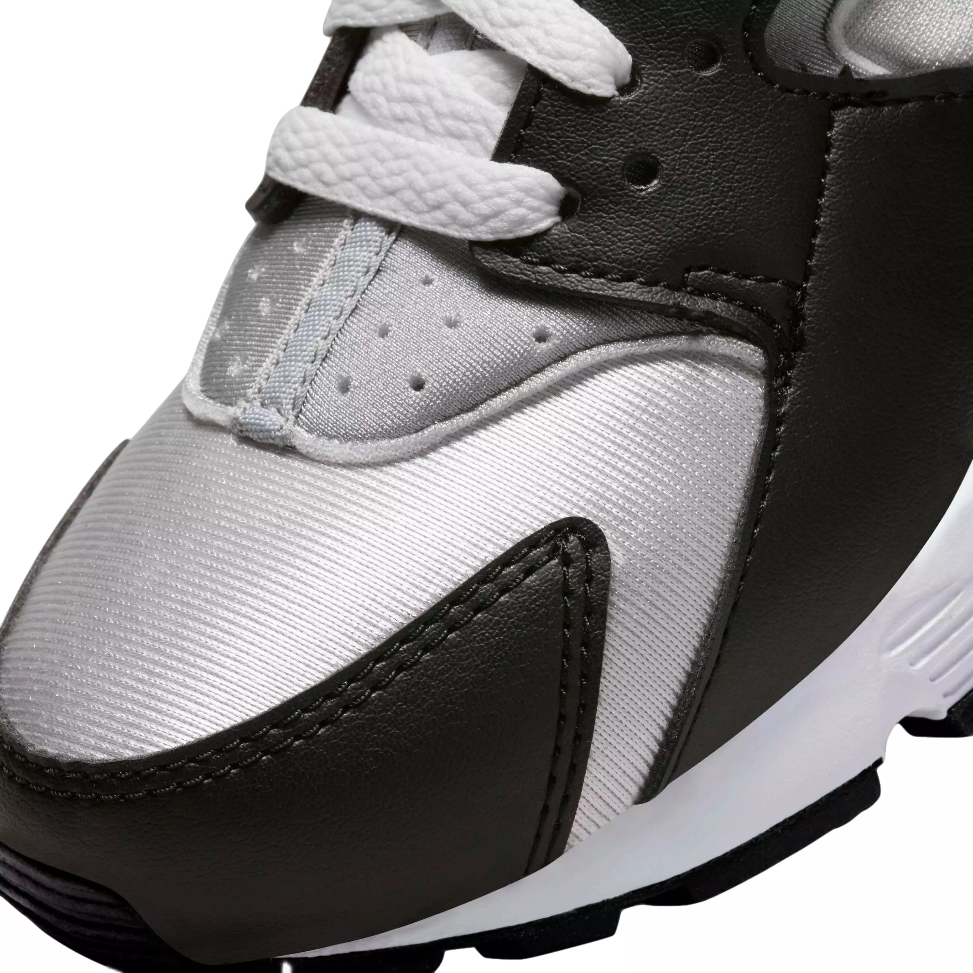 Nike Huarache Run "Black/White/Neutral Grey/Medium Grey" Grade School Boys' Shoe - BLACK/WHITE/GREY/GREY