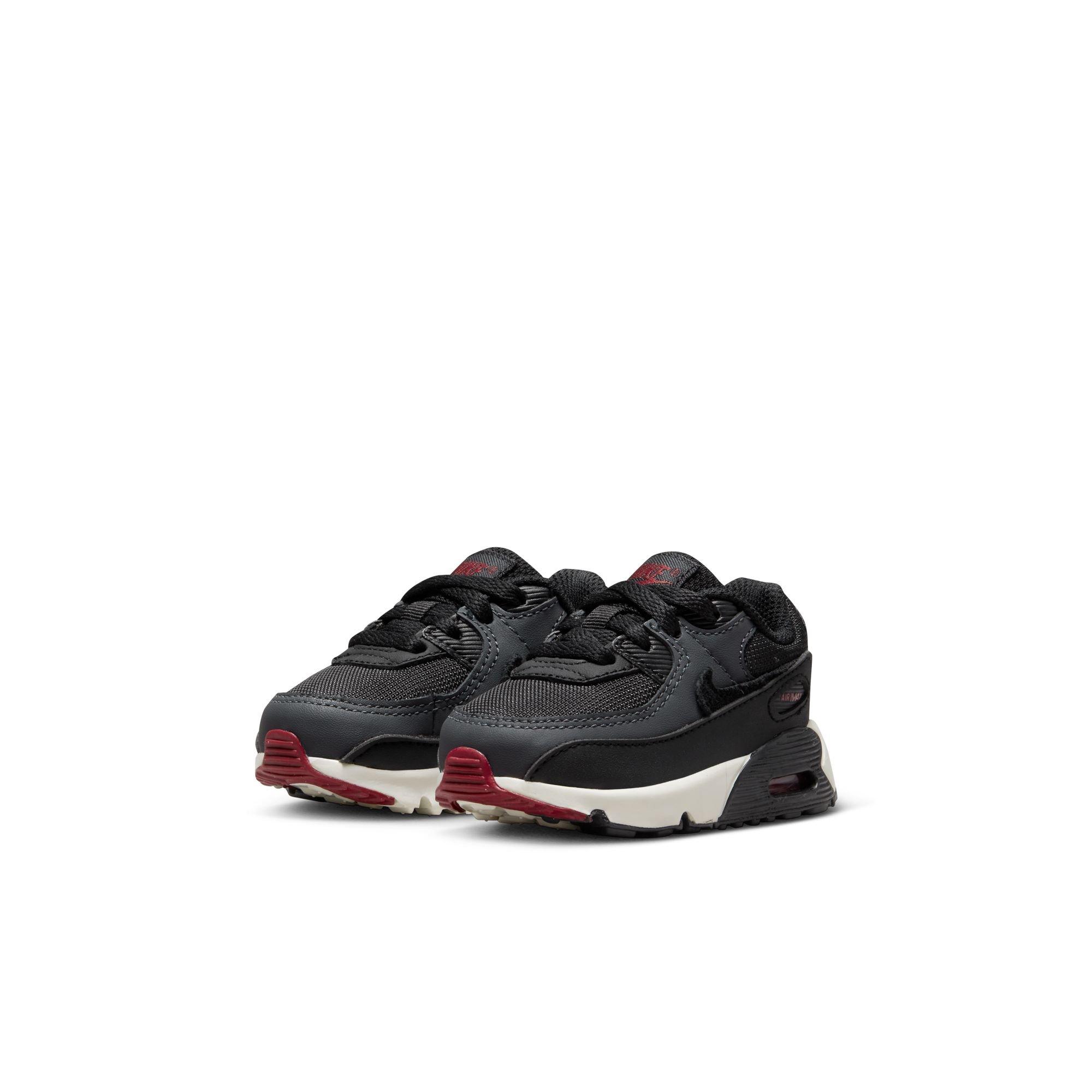 Nike Air Max 90 Toddler Boys' Anthracite/Black/Team Red/Summit White Shoe