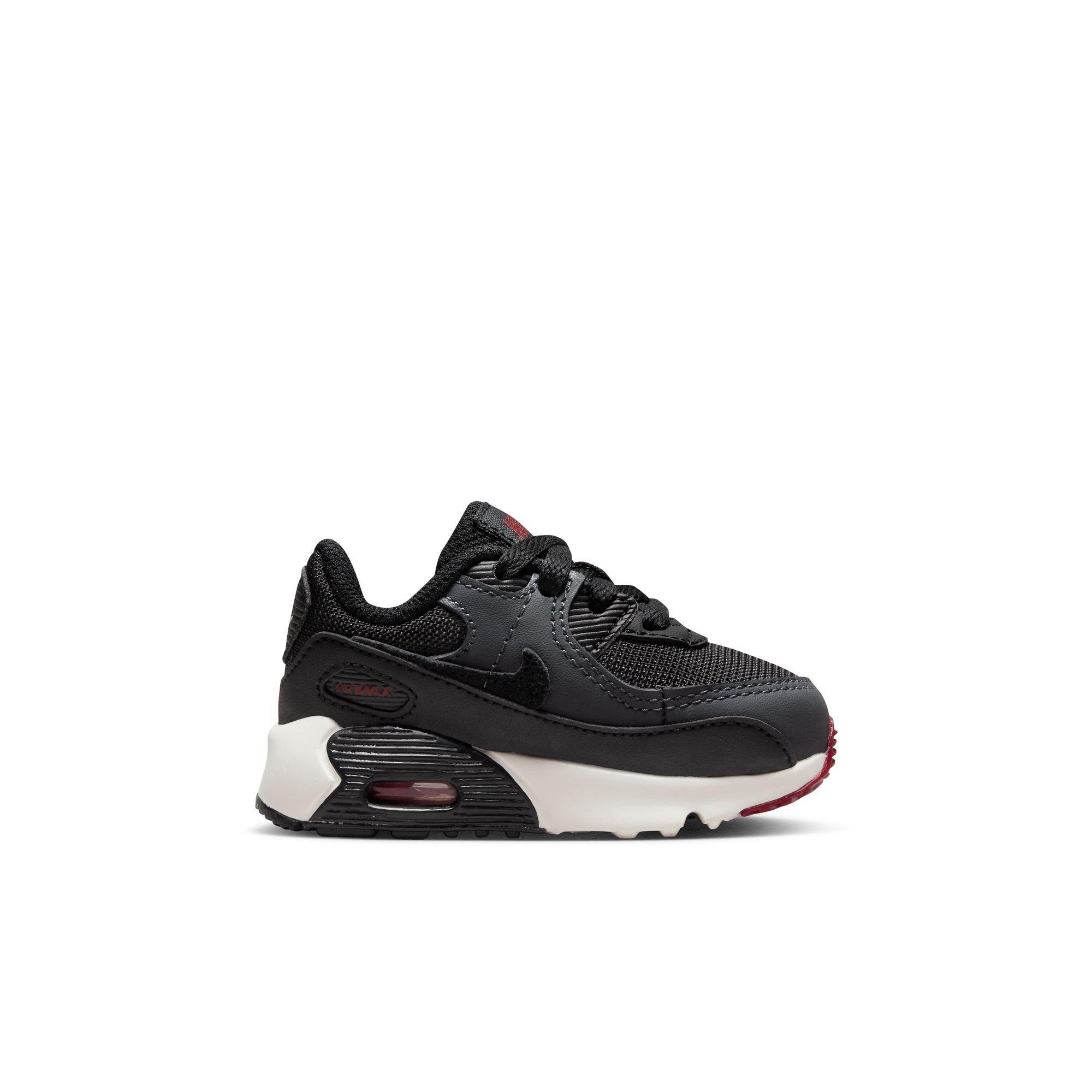 Nike Air Max 90 Toddler Boys' Anthracite/Black/Team Red/Summit White Shoe