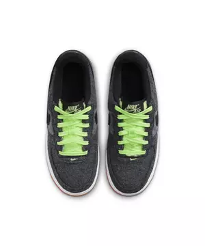 Nike Air Force 1 '07 LV8 Black / Rough Green / White / Total Orange Low Top  Sneakers - Sneak in Peace