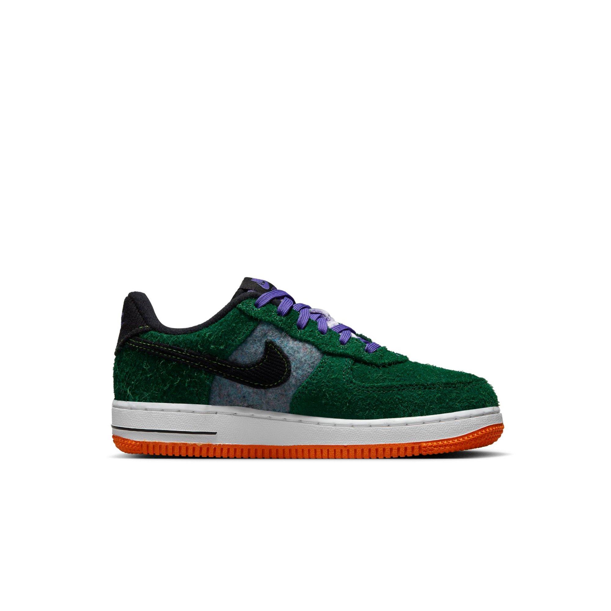 New Nike Air Force 1 Low LV8 GS Shoes Neptune Green Purple Size 3Y  (AH7529-500)