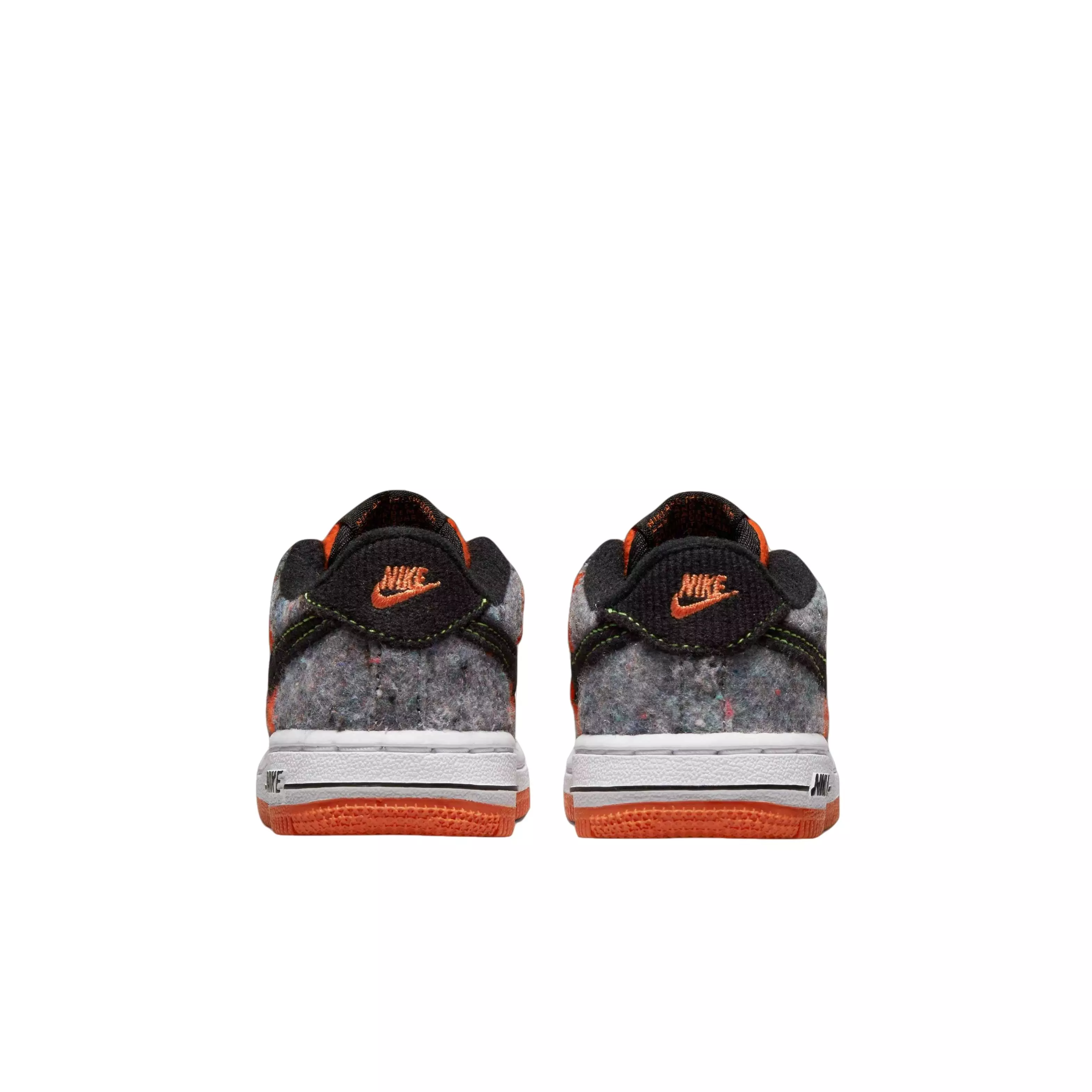 Nike Air Force 1 "Black/Starfish-White/Ghost Green" Toddler Boys' Shoe - BLACK/GREEN