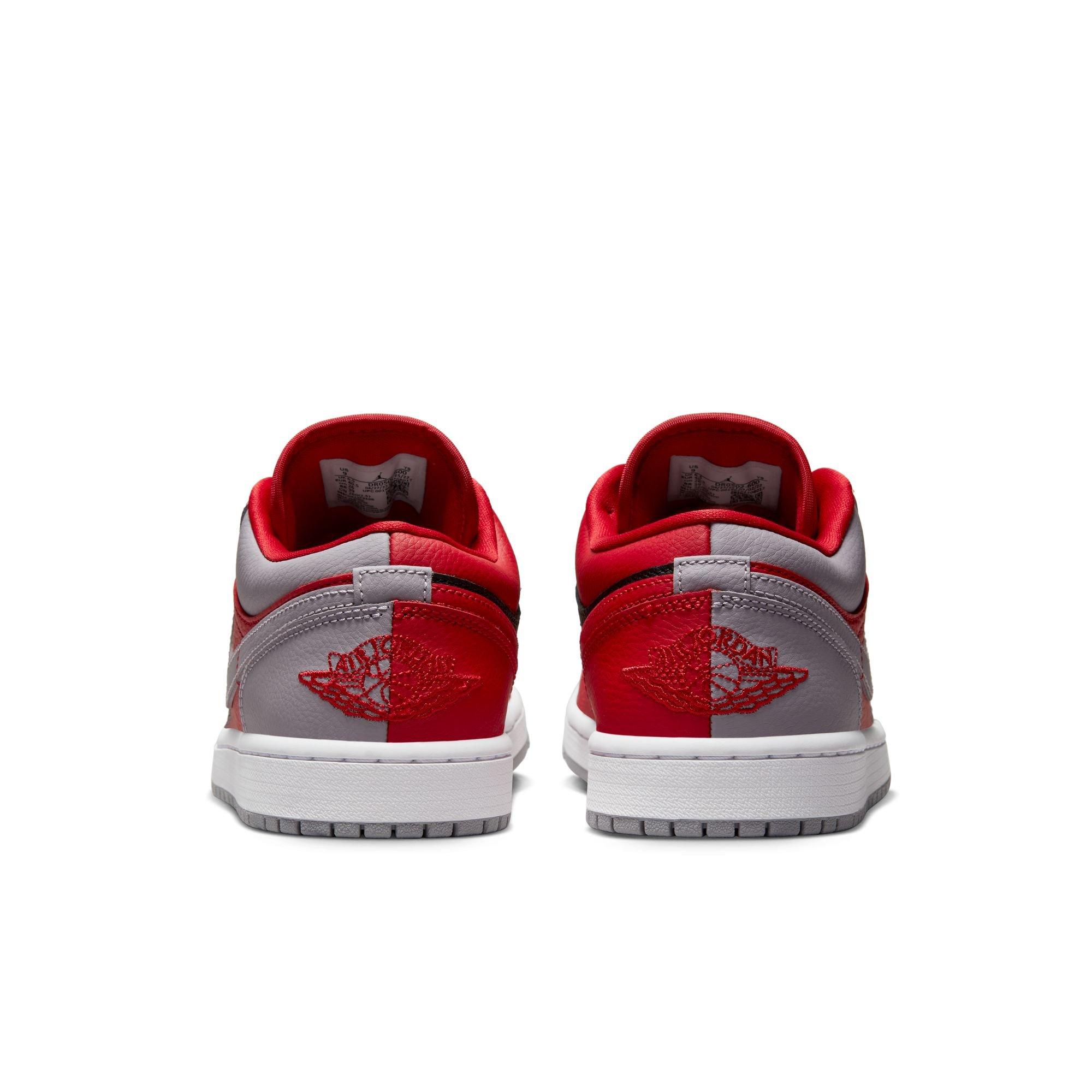 Jordan 1 Low SE Gym Red/Cement Grey/Black/White Women's Shoe - Hibbett