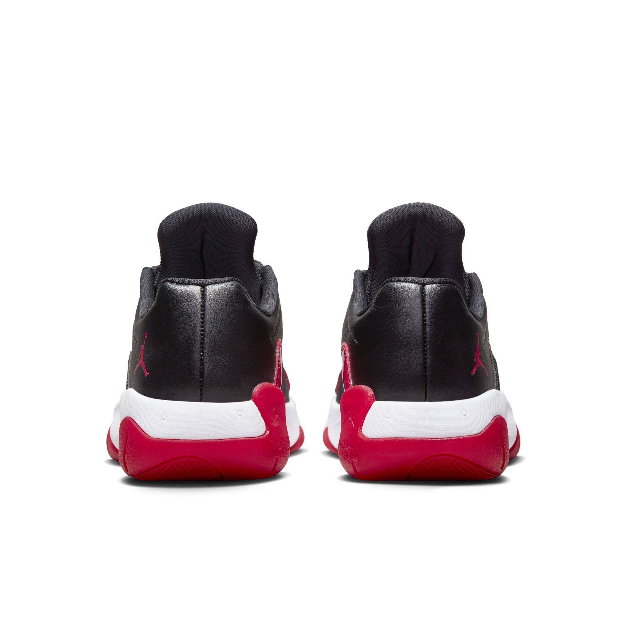 Jordan 11 CMFT Low Women's "Black/Gym Red/White" Shoe