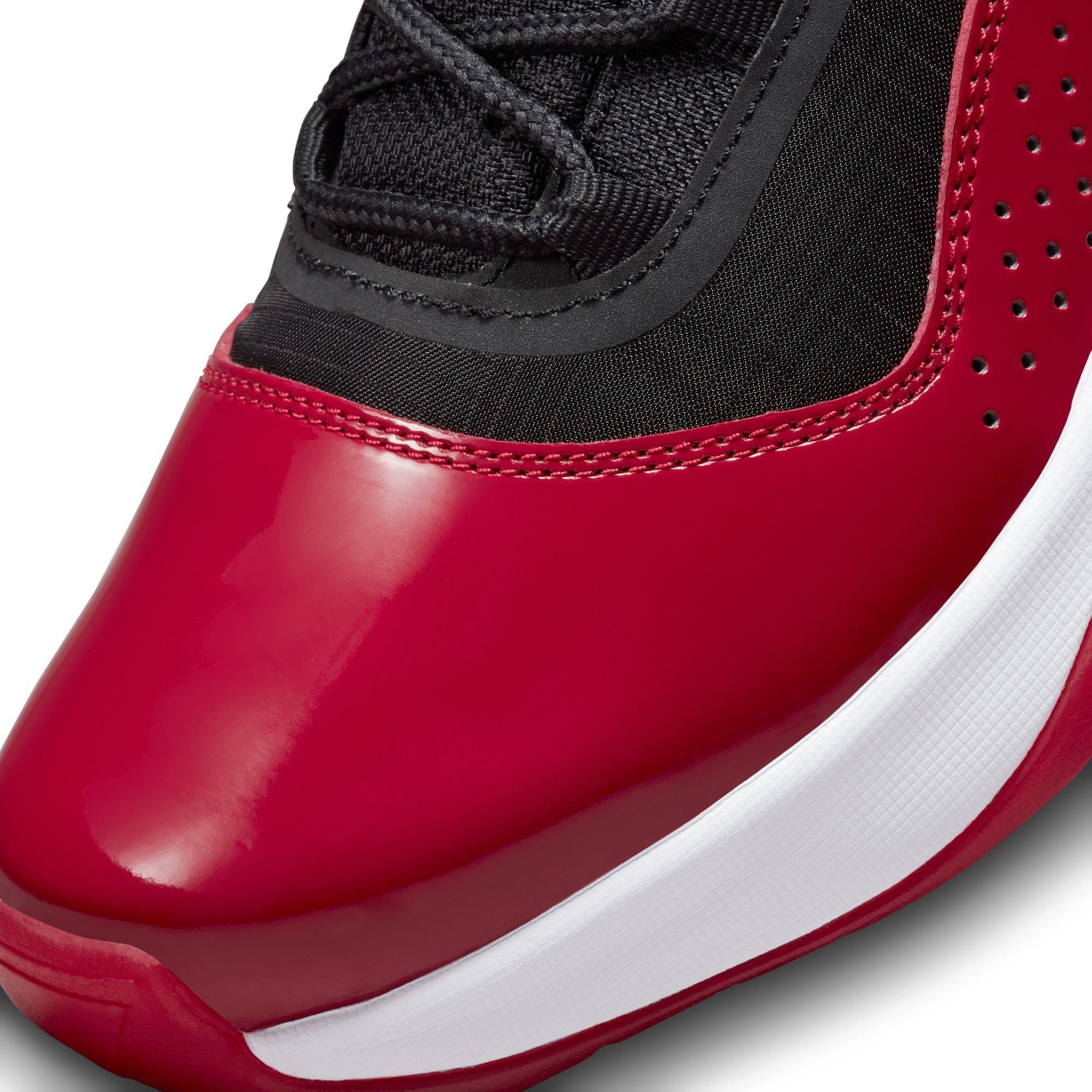Jordan 11 CMFT Low "Black/Gym Red/White" Women's Shoe - BLACK/RED/WHITE Thumbnail View 3