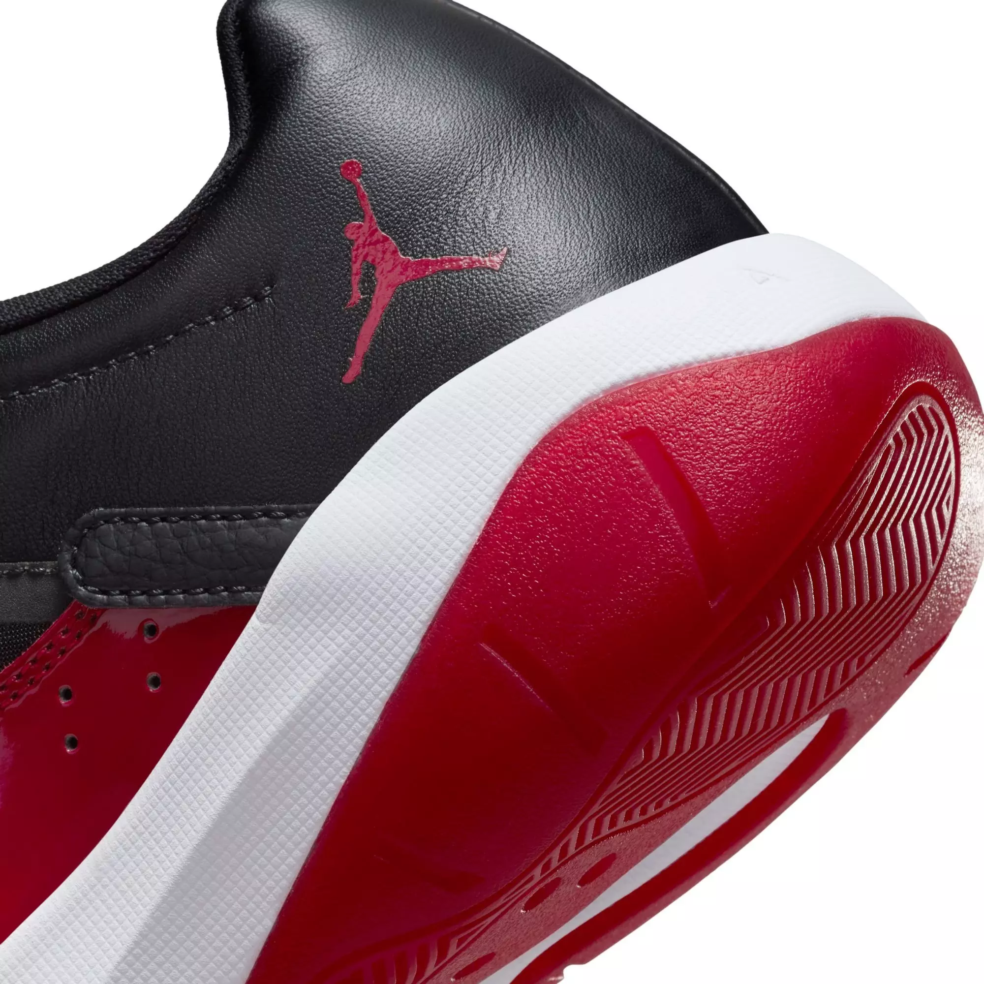 Jordan 11 CMFT Low "Black/Gym Red/White" Women's Shoe - BLACK/RED/WHITE
